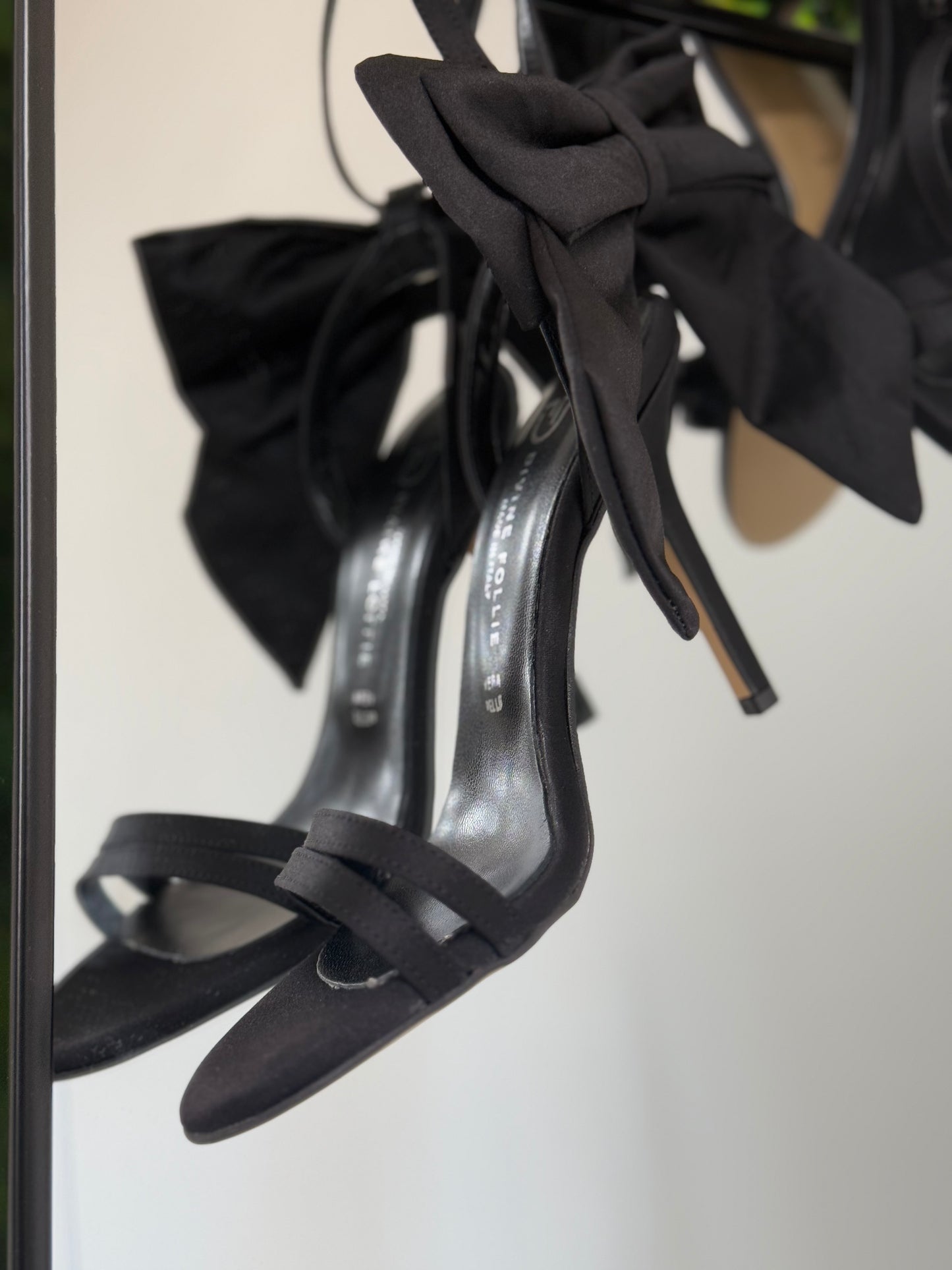 Divine Follie Sandali Fiocco Nero