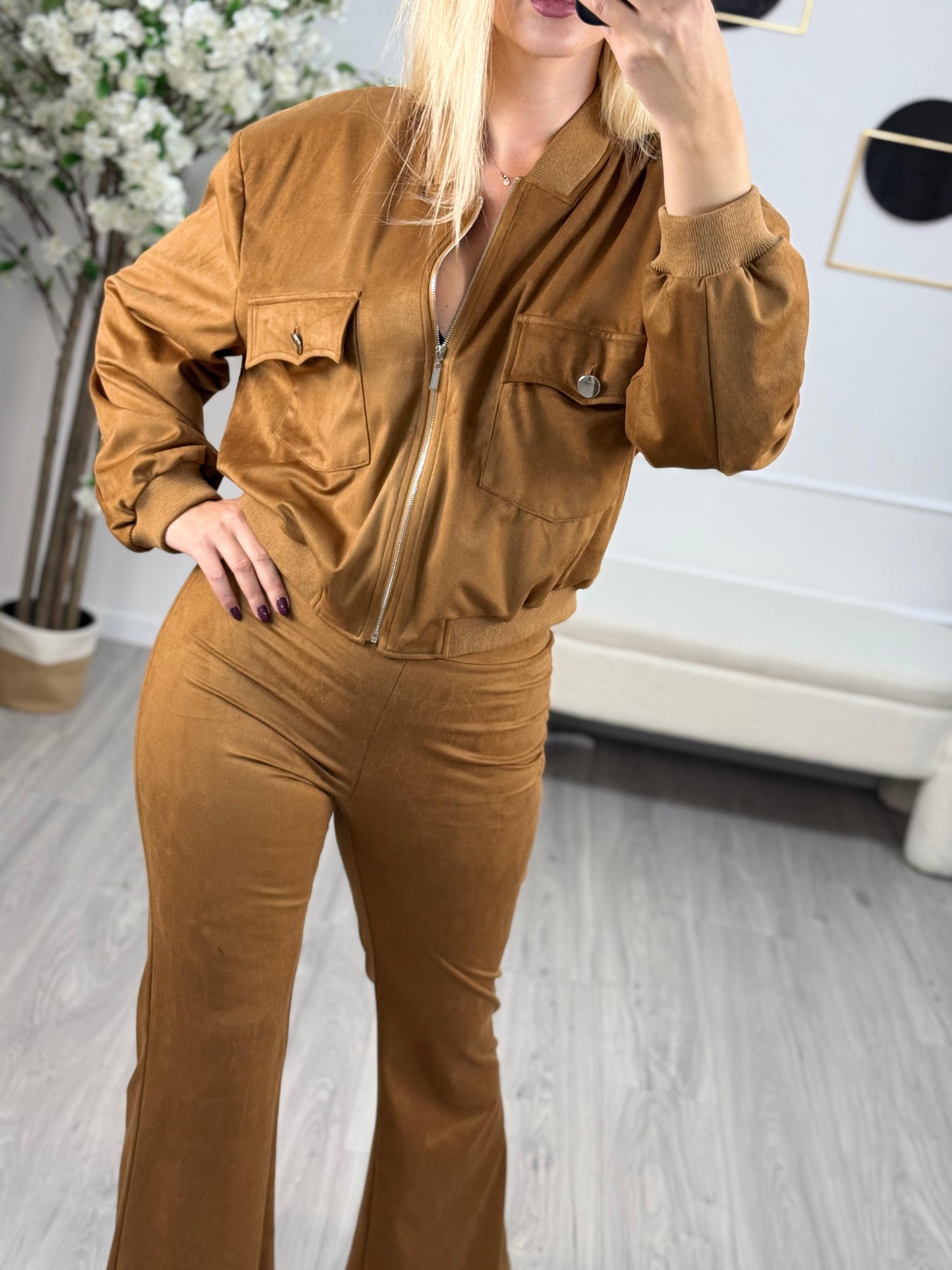 Haveone Bomber Camoscio