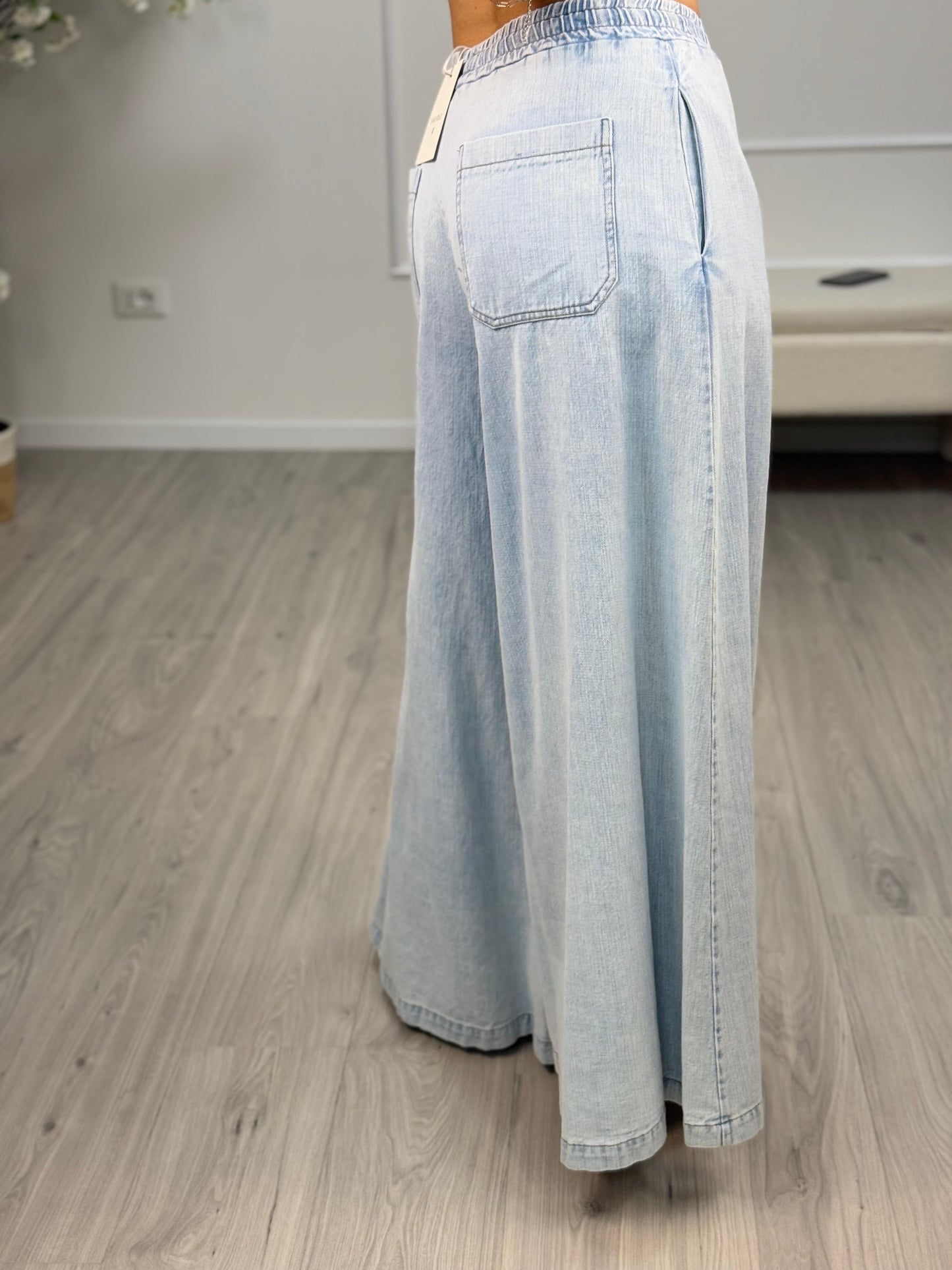 Susy Mix Pantalone Palazzo Denim