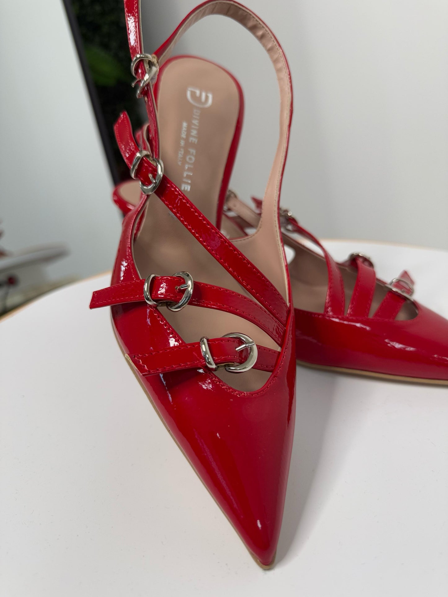 Divine Follie SlingBack Rossa