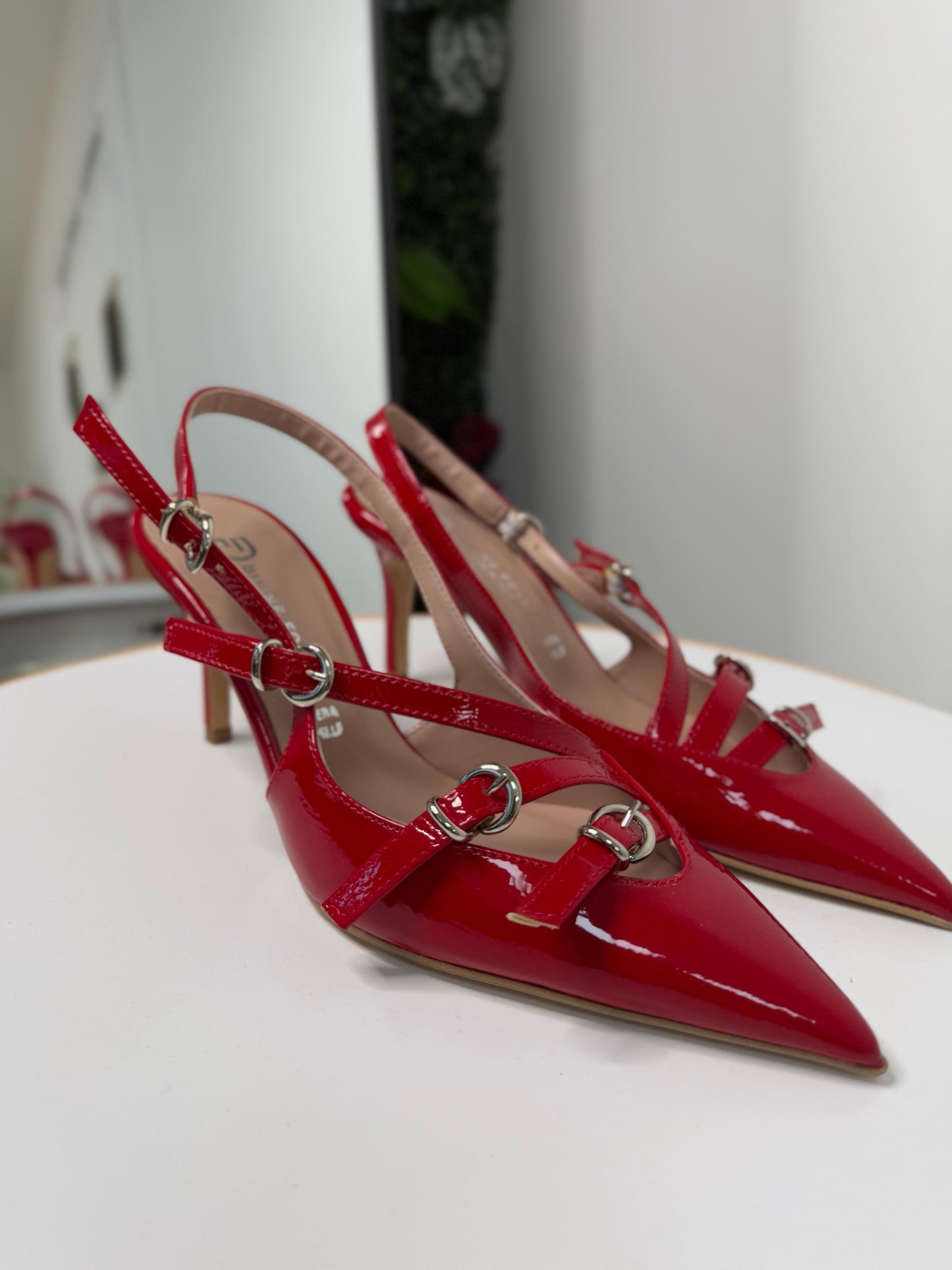Divine Follie SlingBack Rossa