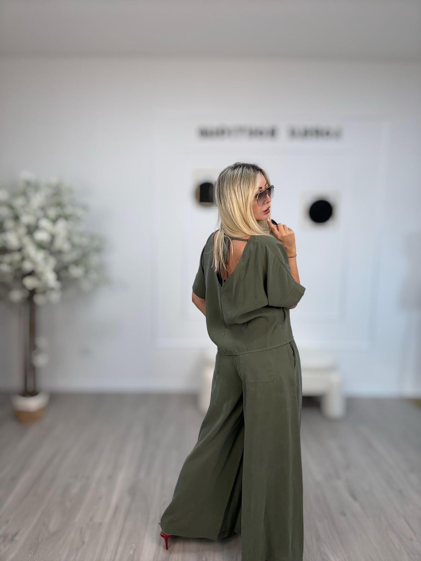 Susy Mix Completo Verde Militare