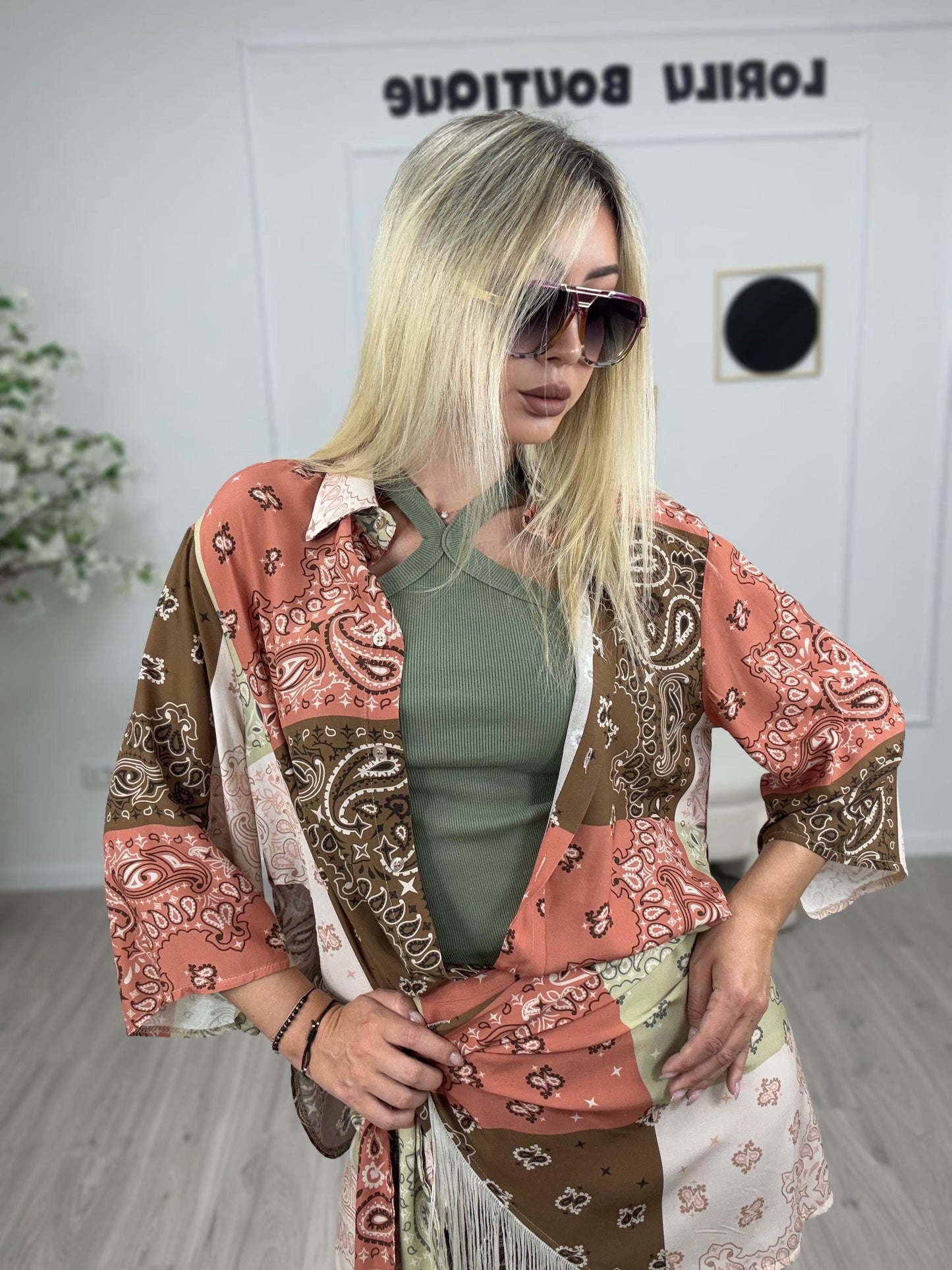 Haveone Camicia Fantasia
