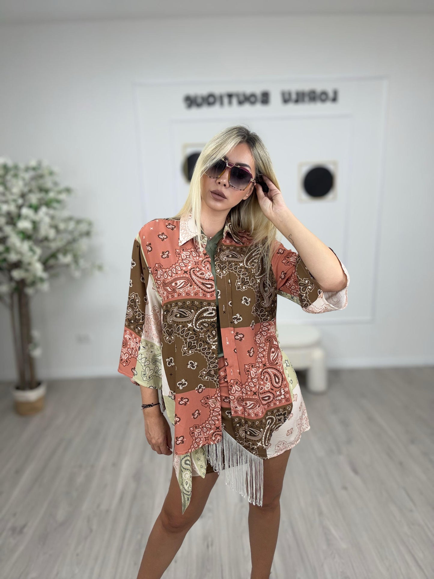 Haveone Camicia Fantasia