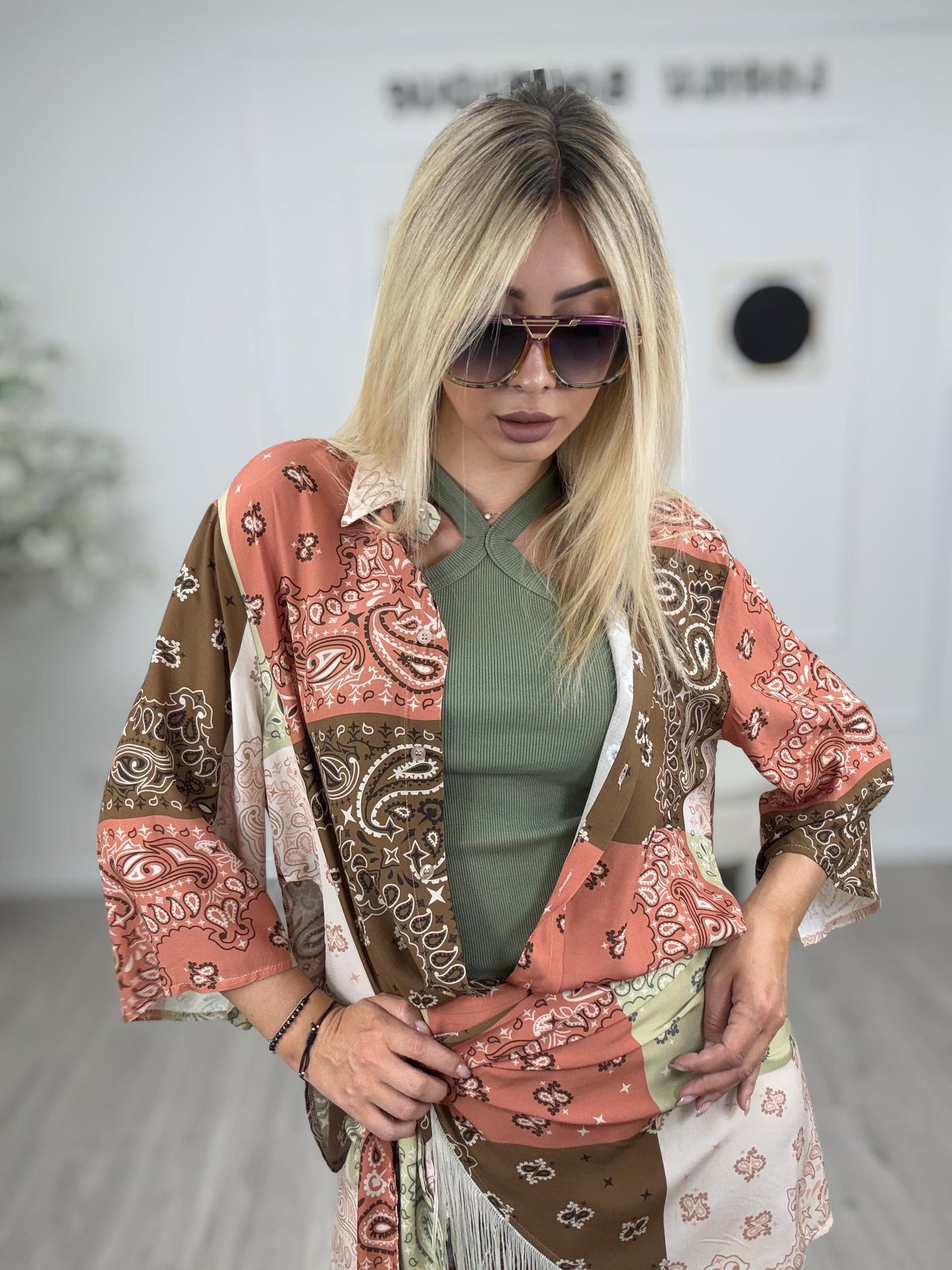 Haveone Camicia Fantasia