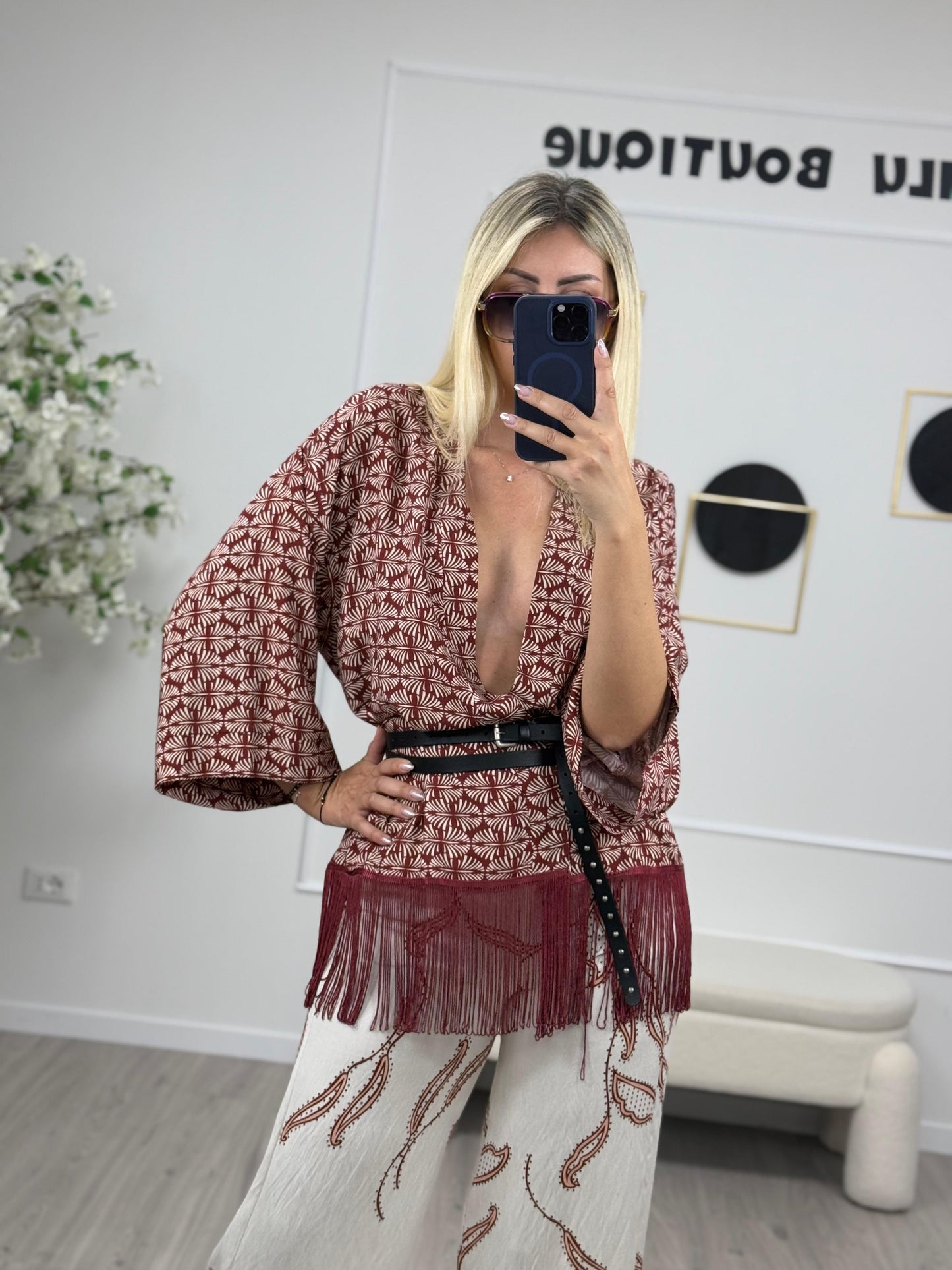 Haveone Kimono Frange