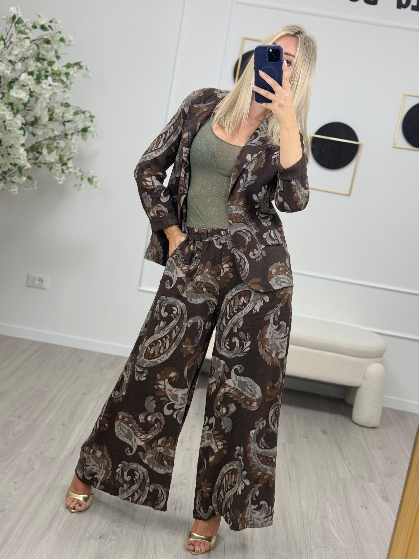 Susy Mix Giacca Lino