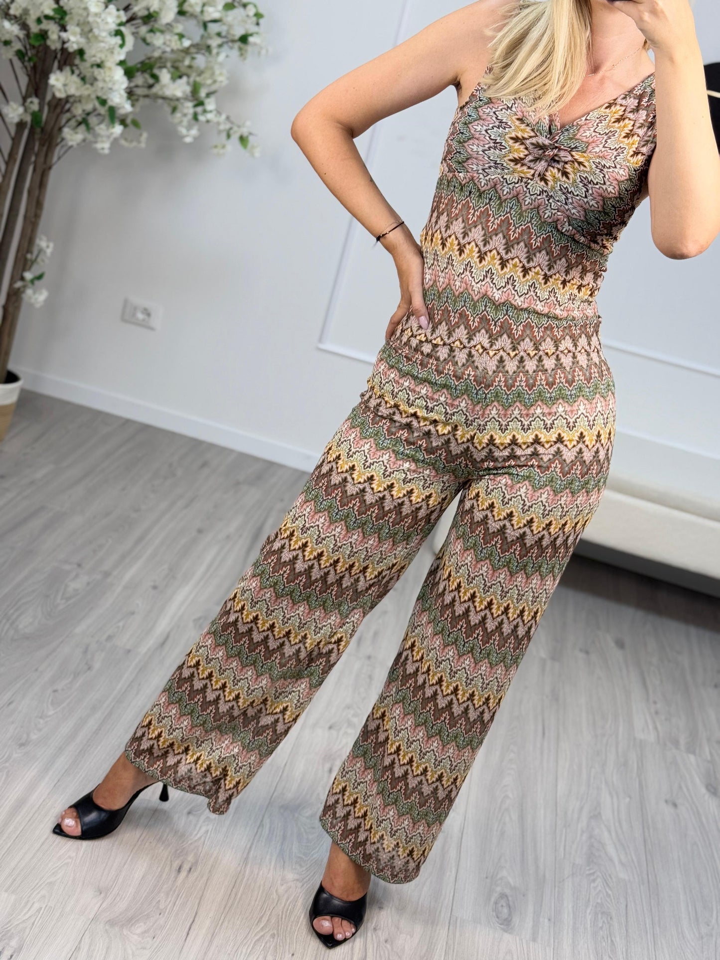 Completo Fantasia Top e Pantalone