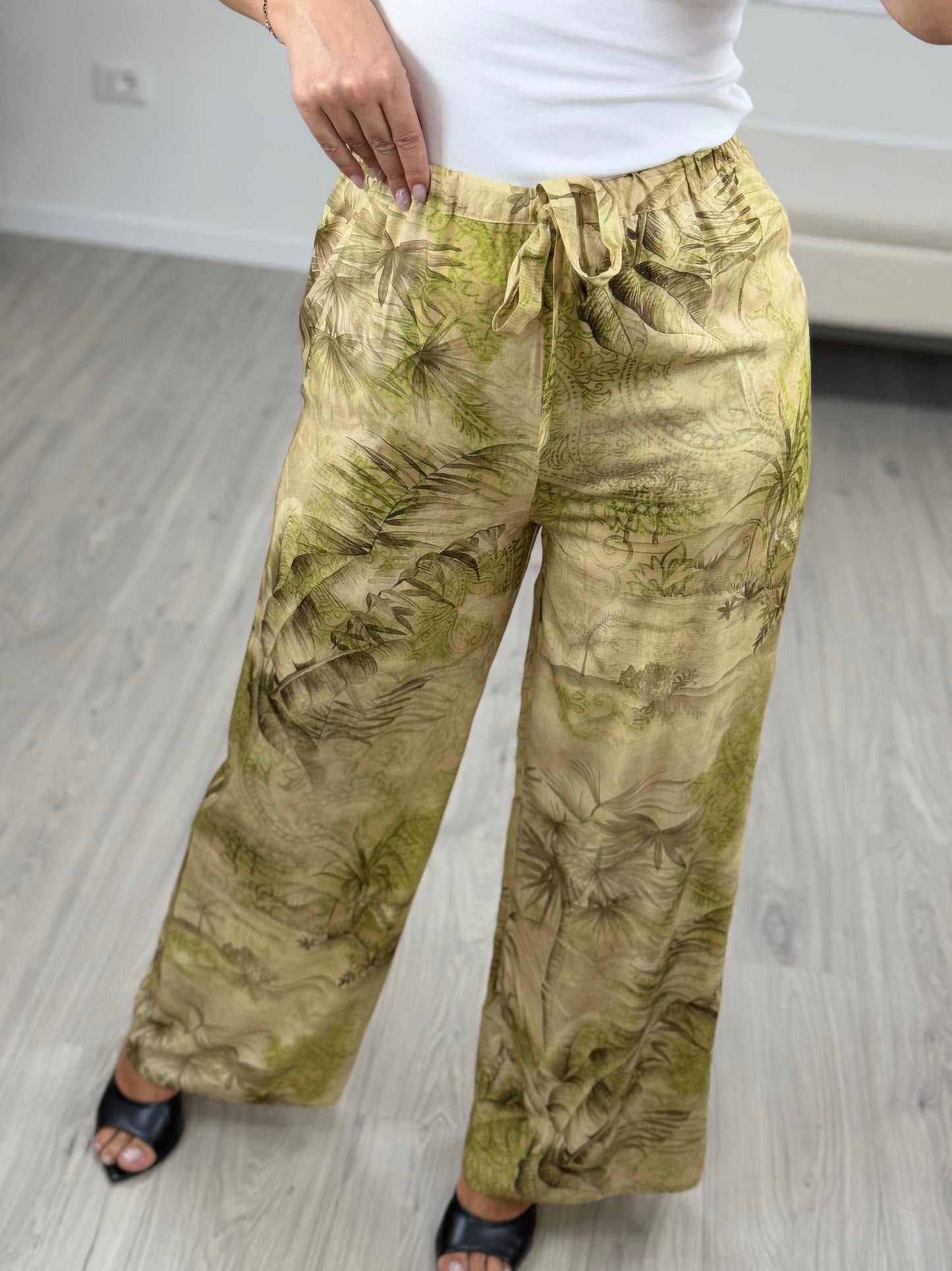 Pantalone Olio Fantasia
