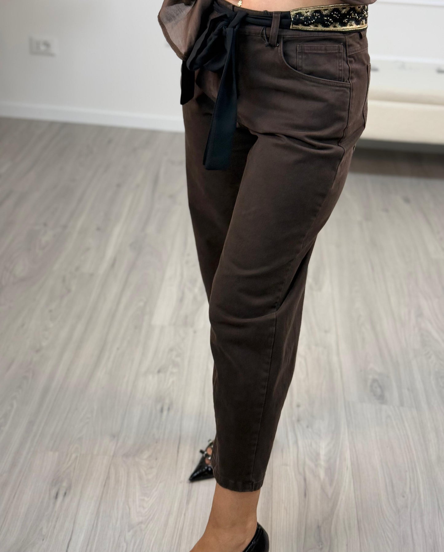 Pantalone Con Cintura