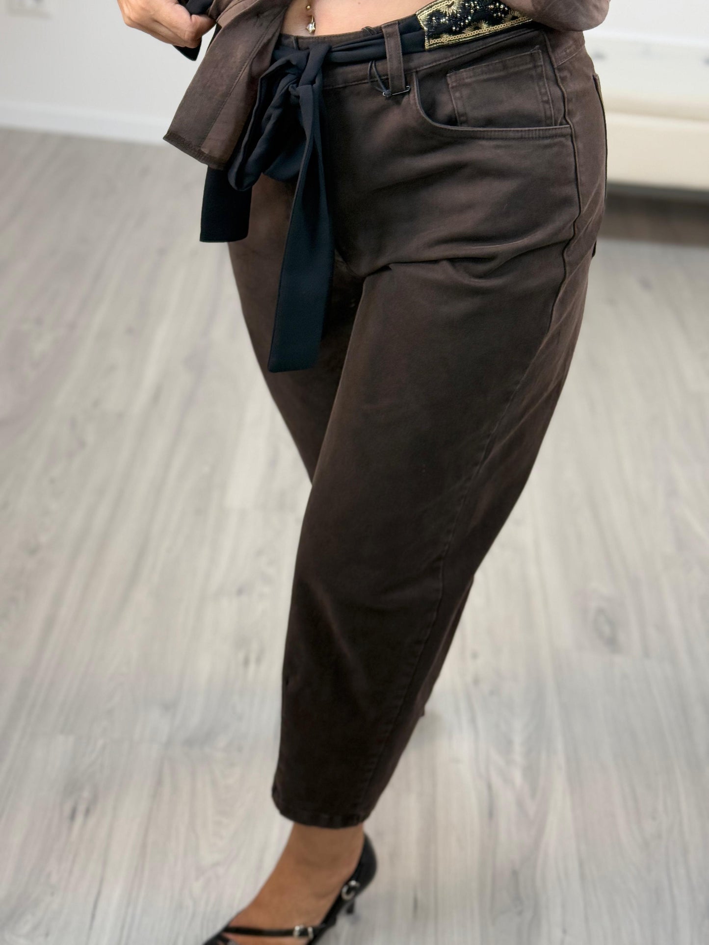 Pantalone Con Cintura