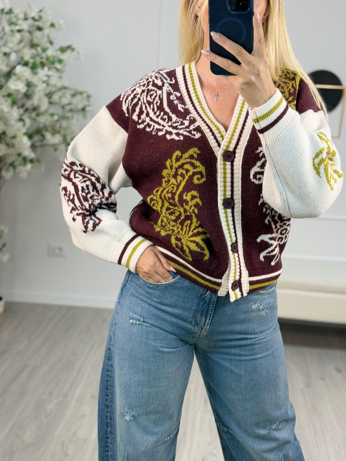 Cardigan Corto Fantasia