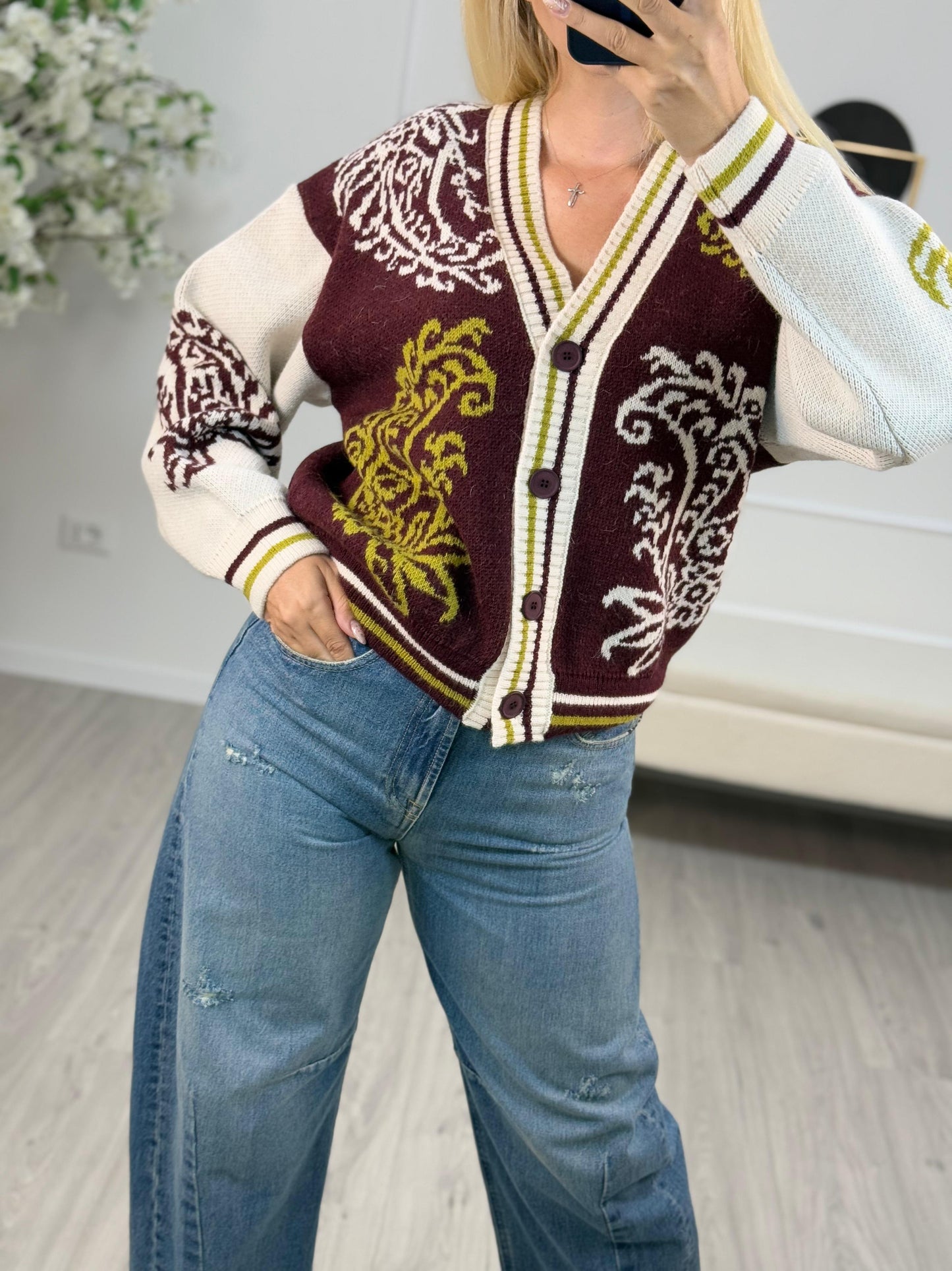 Cardigan Corto Fantasia
