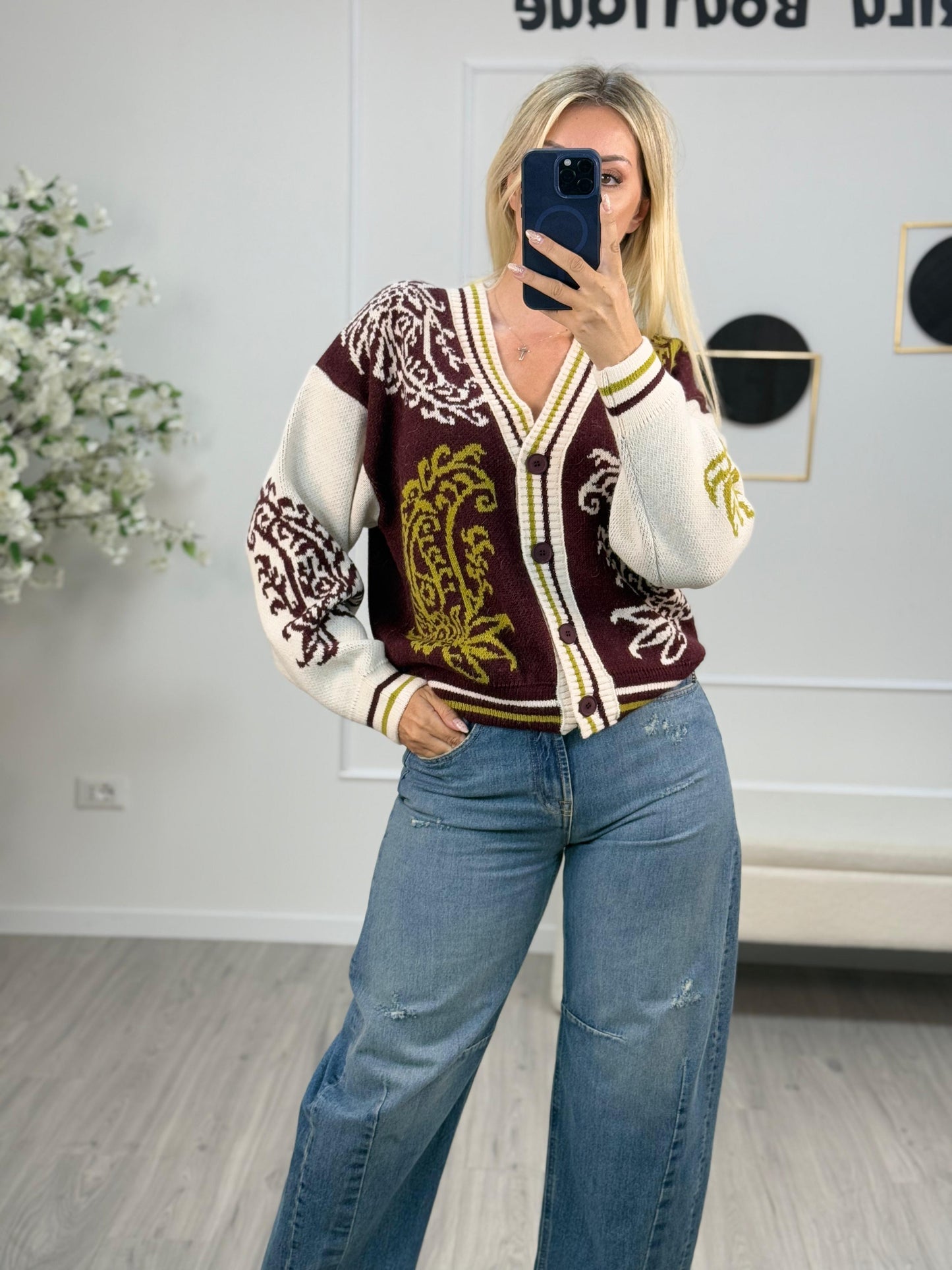 Cardigan Corto Fantasia