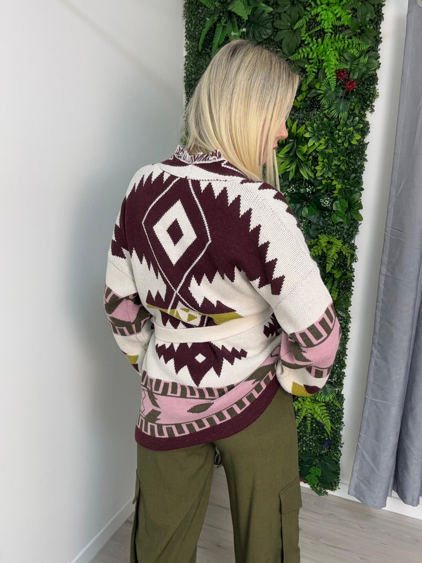 Cardigan Fantasia Etnica