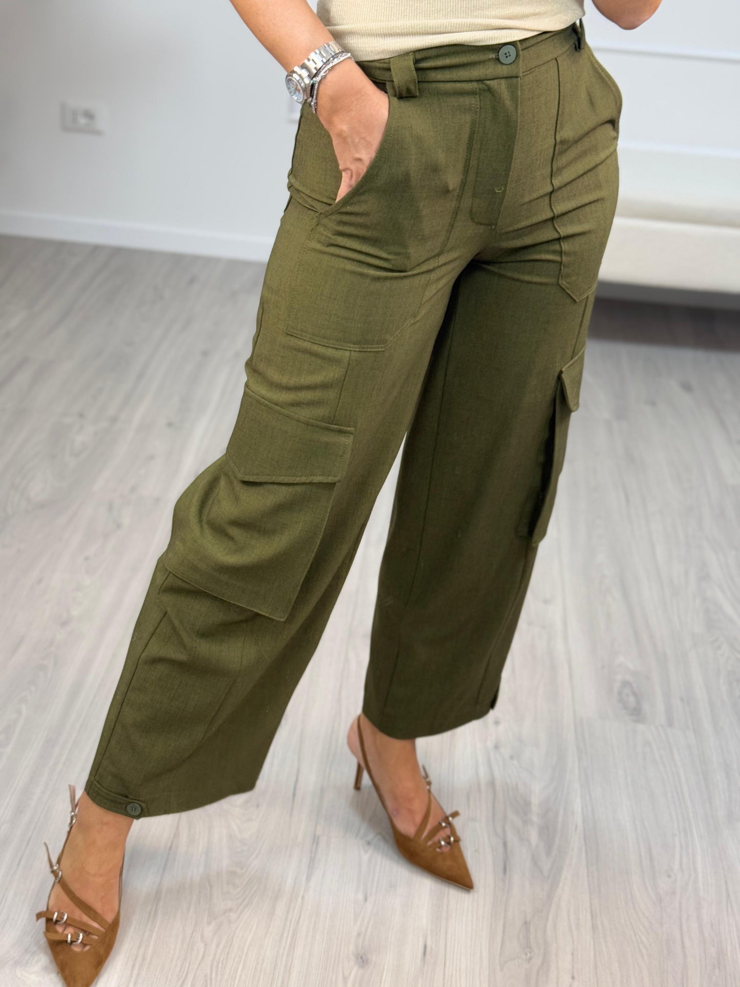 Pantalone Cargo Militare