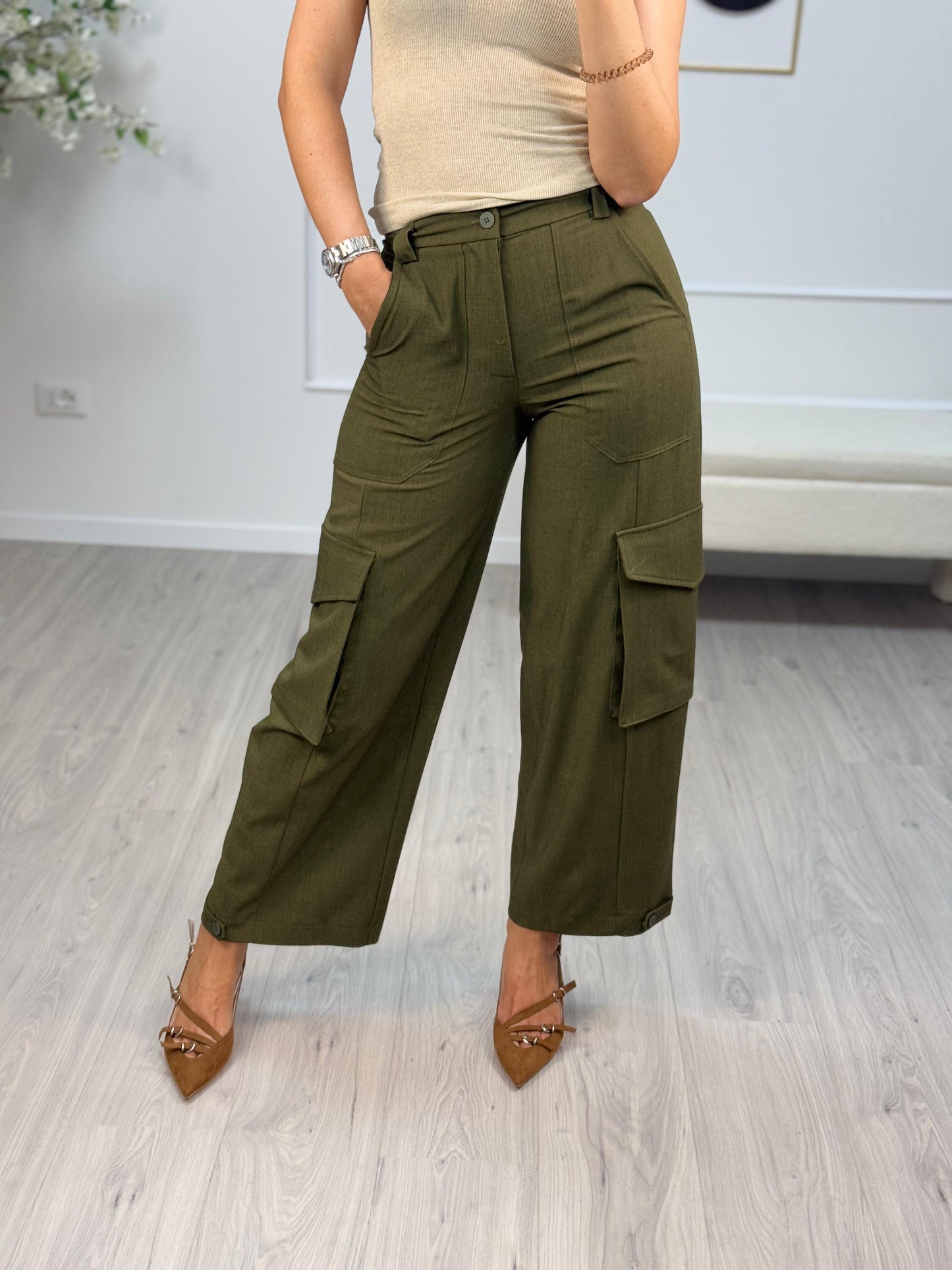 Pantalone Cargo Militare