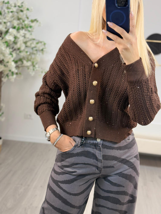 Cardigan Paillette