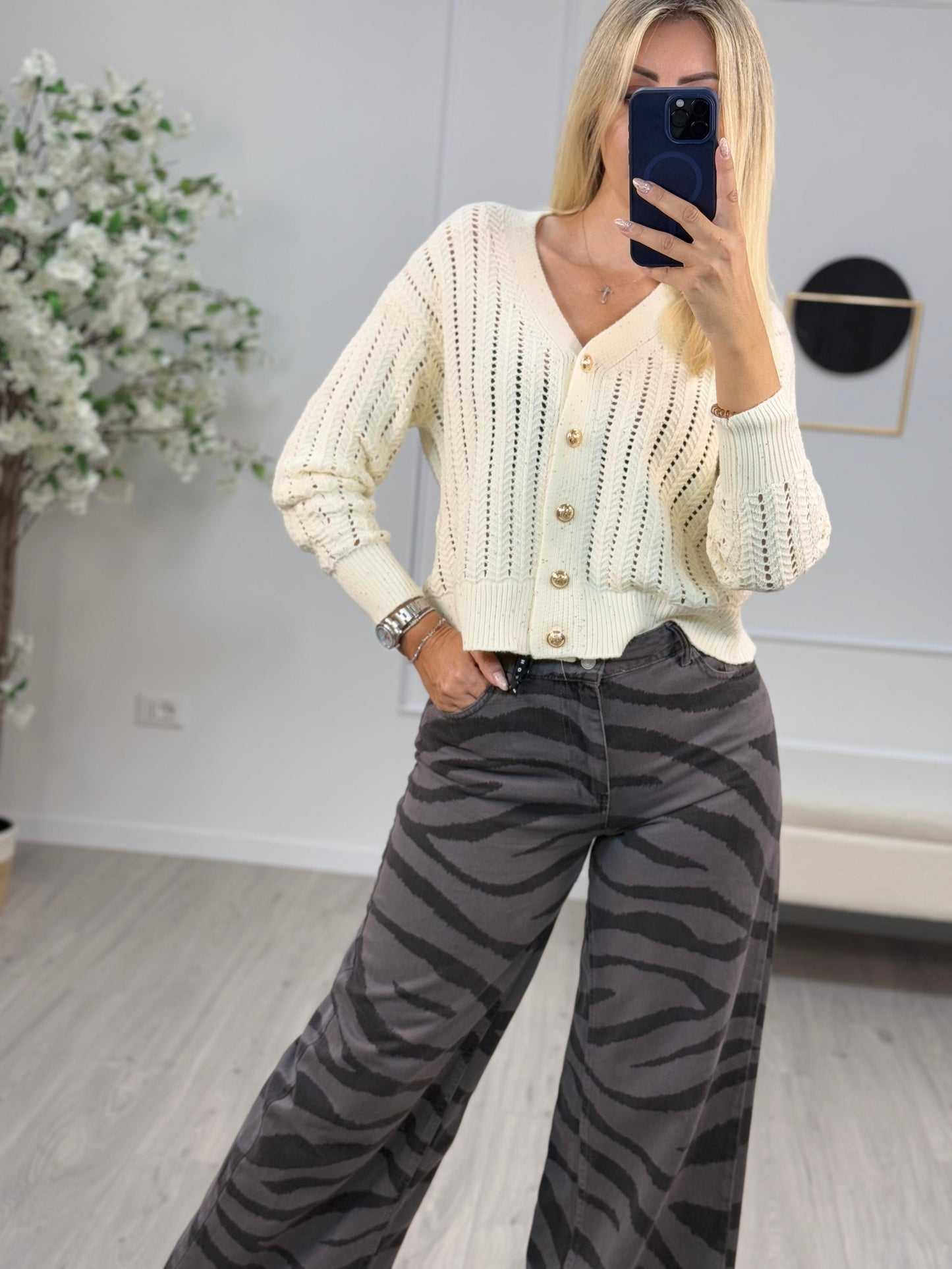 Cardigan Paillette
