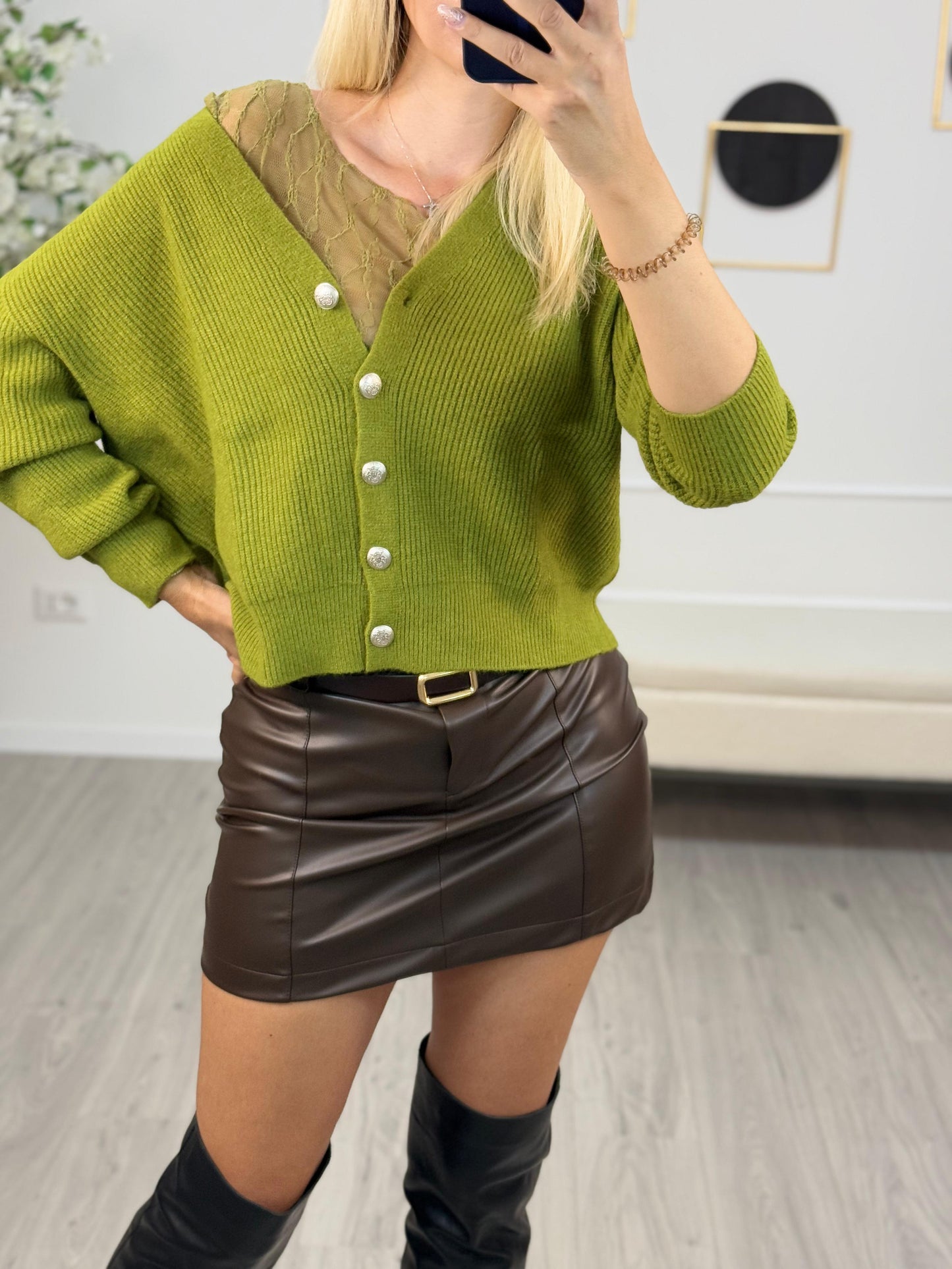 Cardigan Bottoni