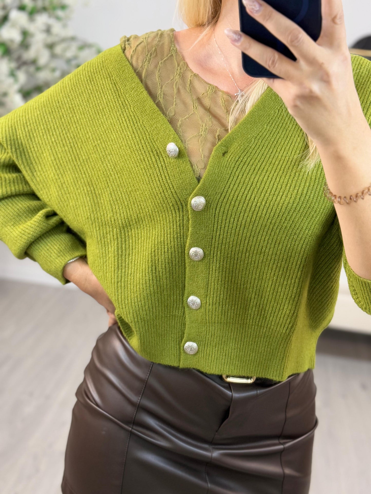 Cardigan Bottoni