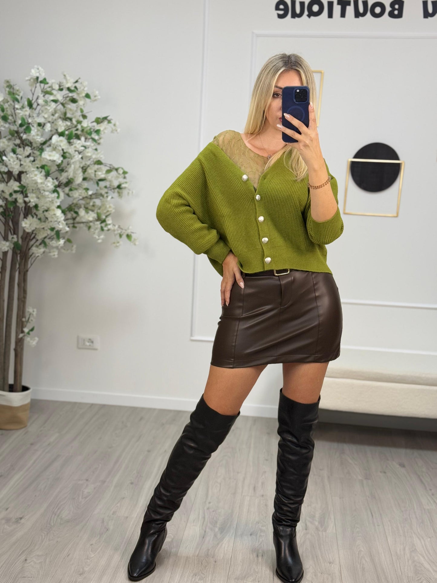 Cardigan Bottoni