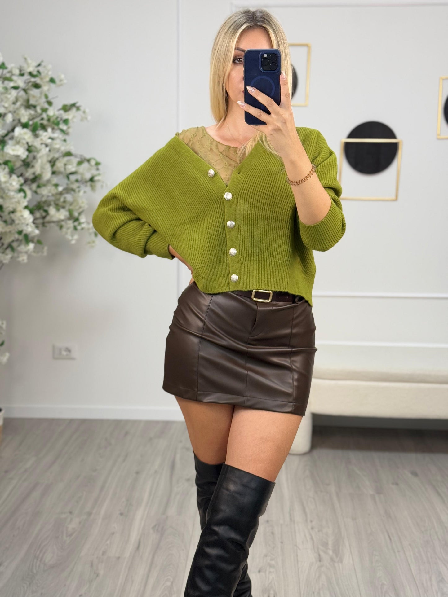 Cardigan Bottoni