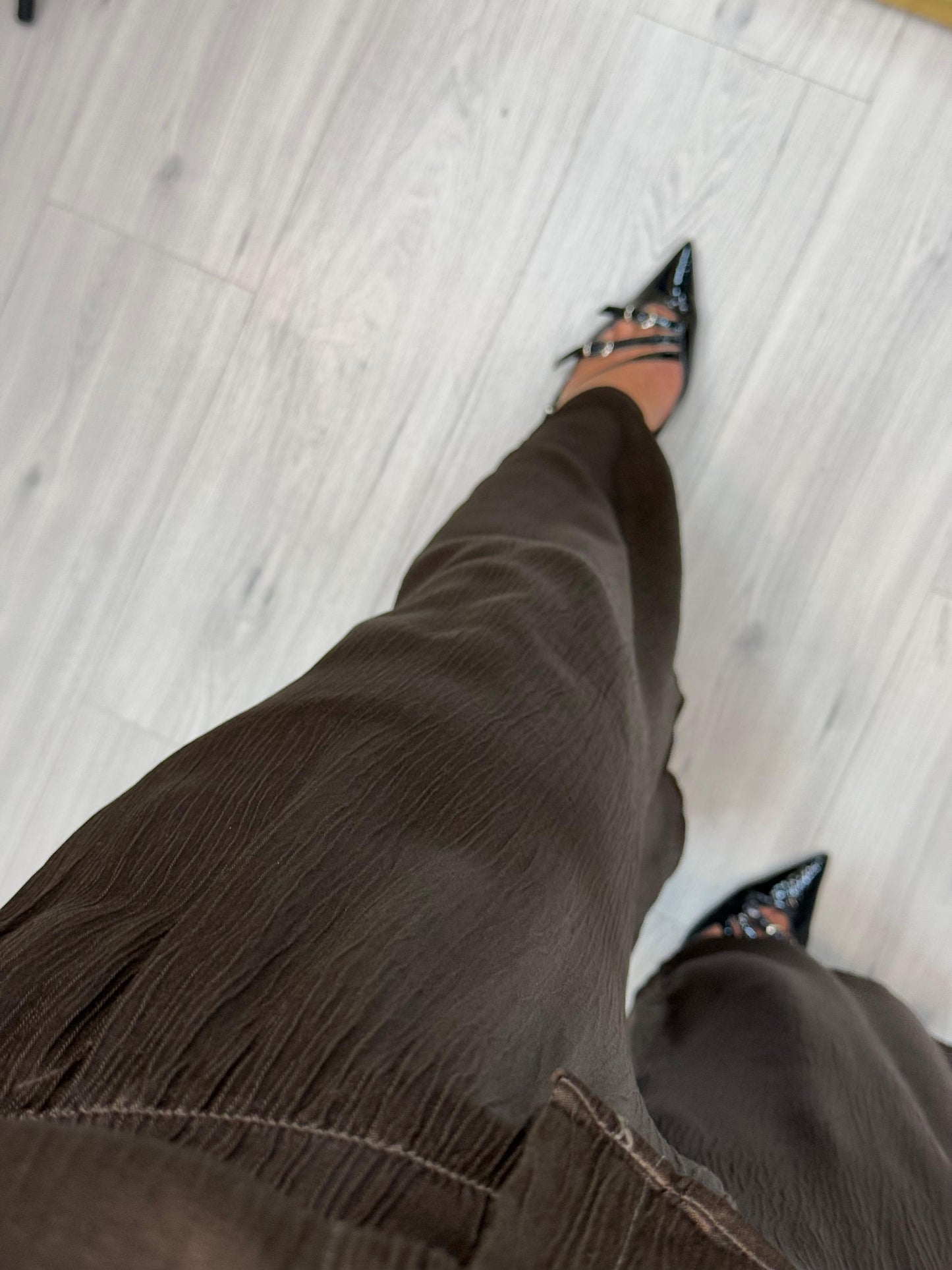 Pantalone Raso Increspato