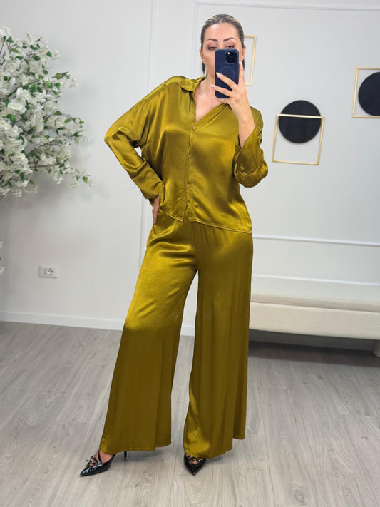 Pantalone Raso Increspato