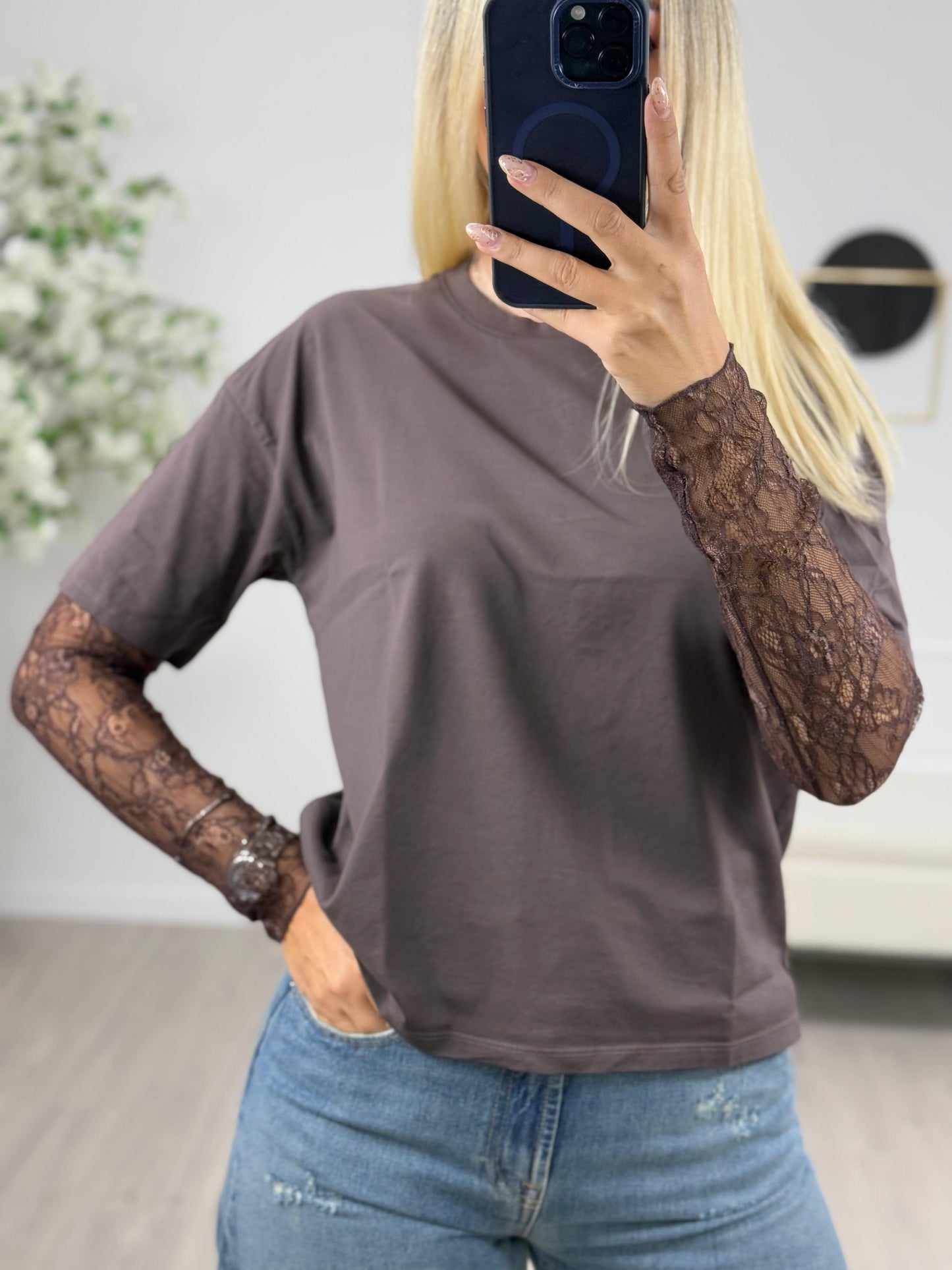 Susy Mix Maglia Pizzo