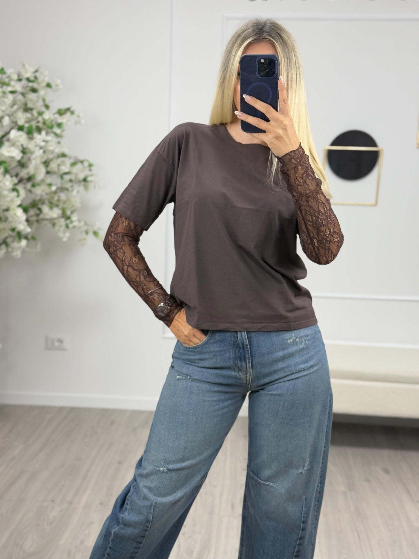 Susy Mix Maglia Pizzo