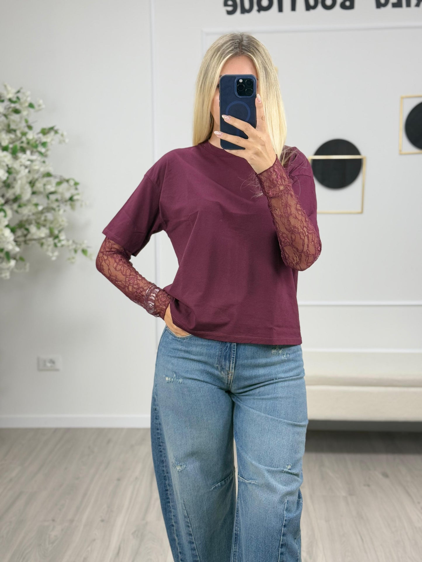 Susy Mix Maglia Pizzo