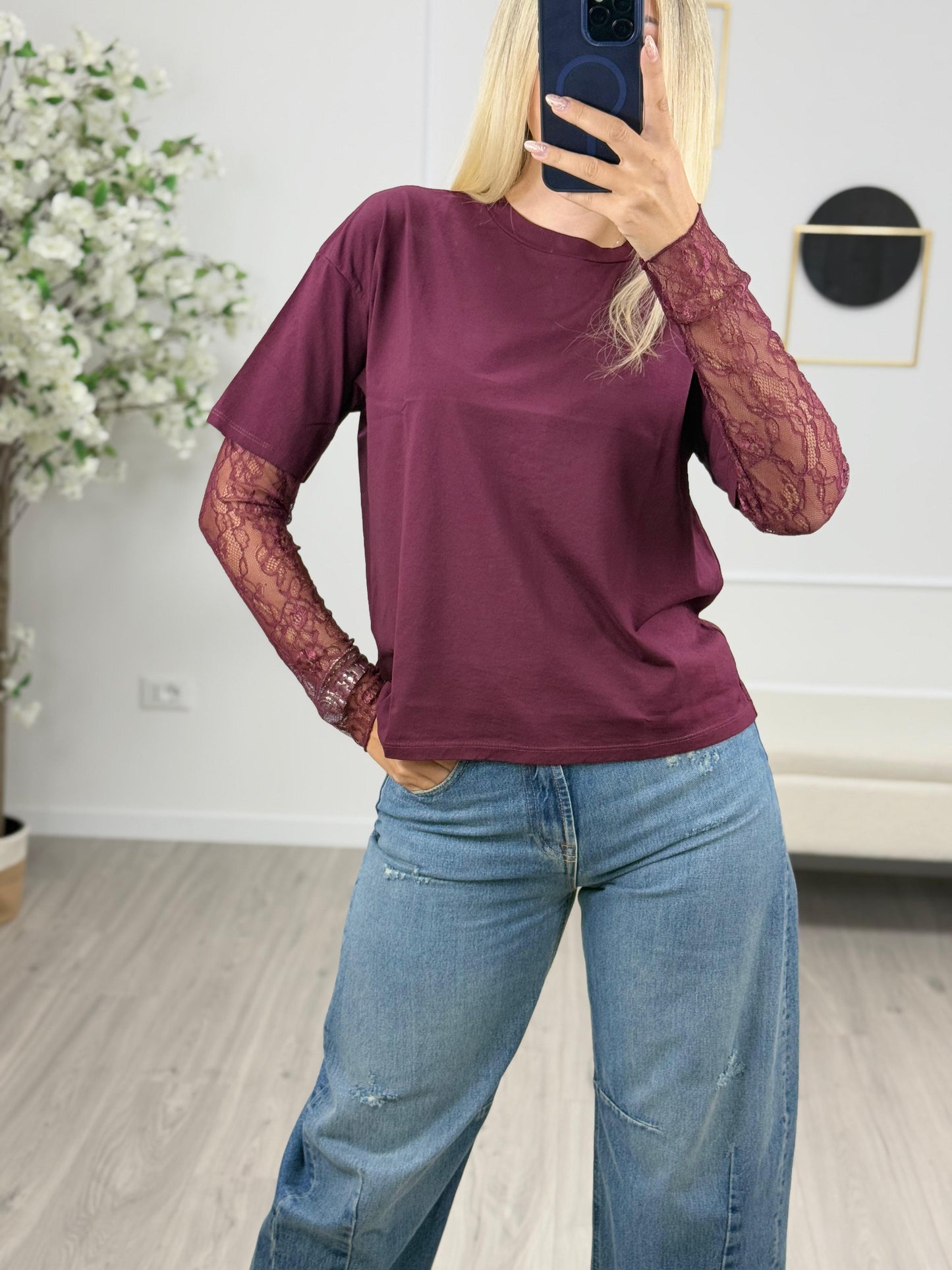 Susy Mix Maglia Pizzo