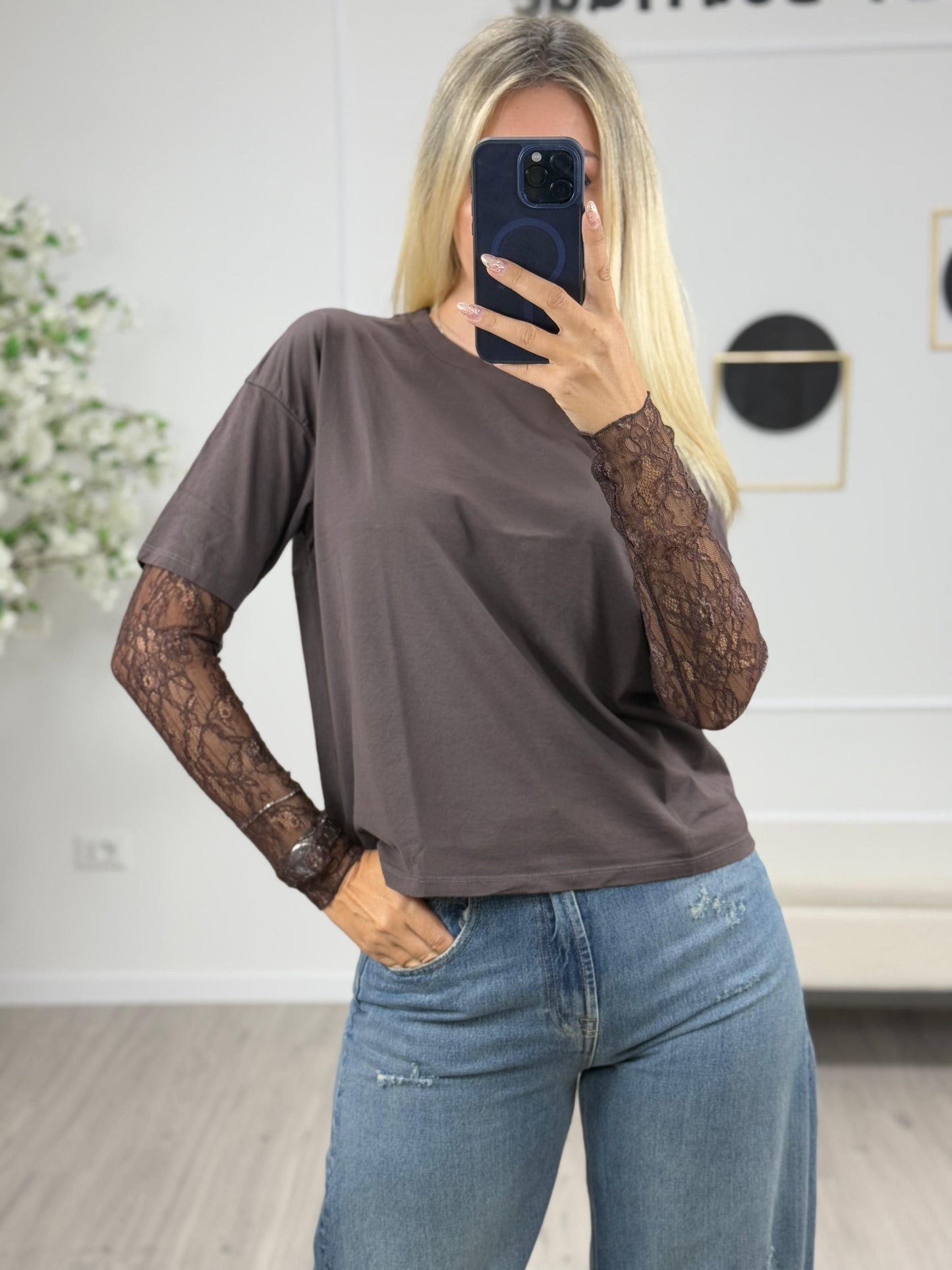 Susy Mix Maglia Pizzo