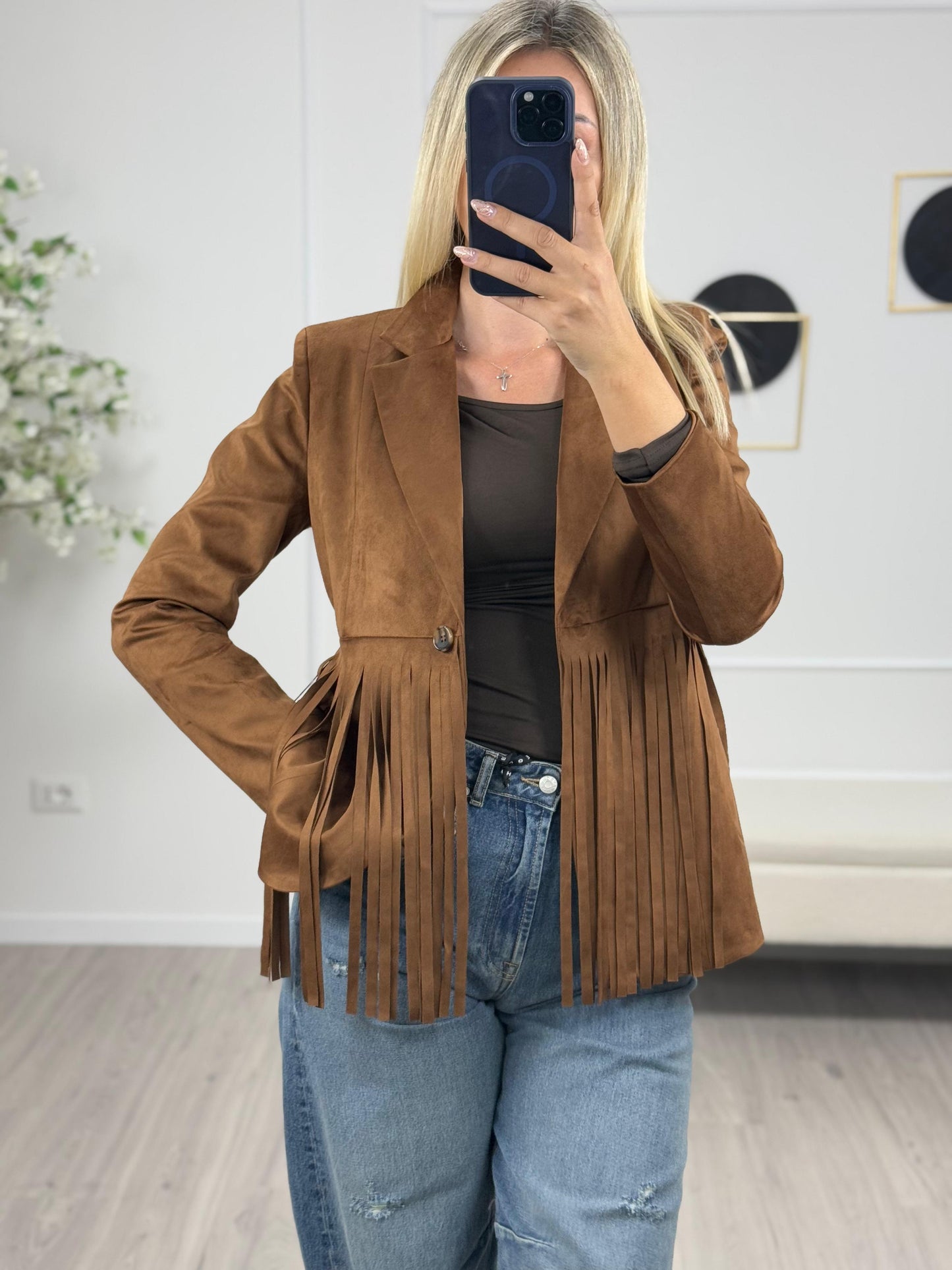 Blazer Frange Ecodainetto Frange