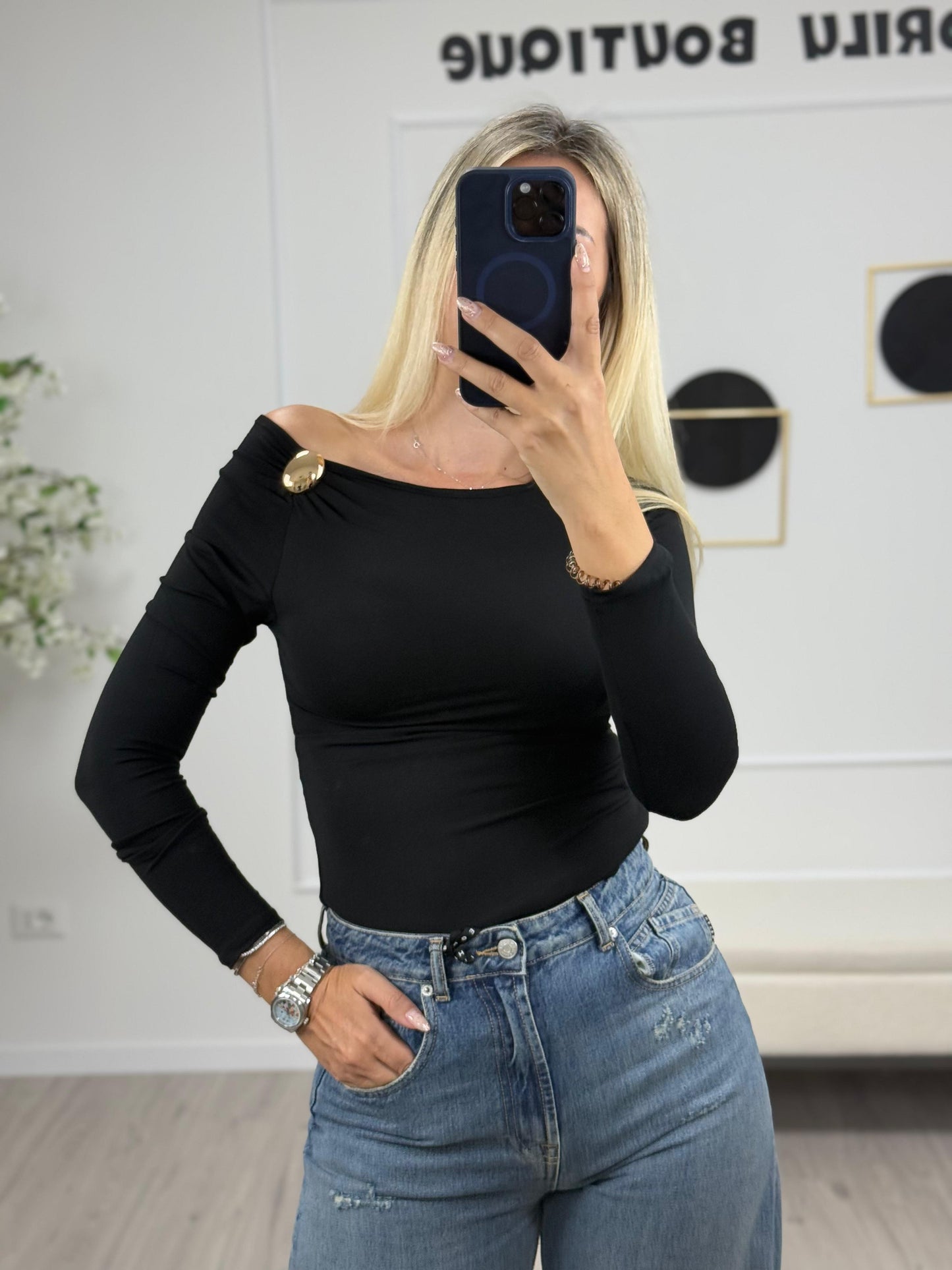 Maglia Con Accessorio