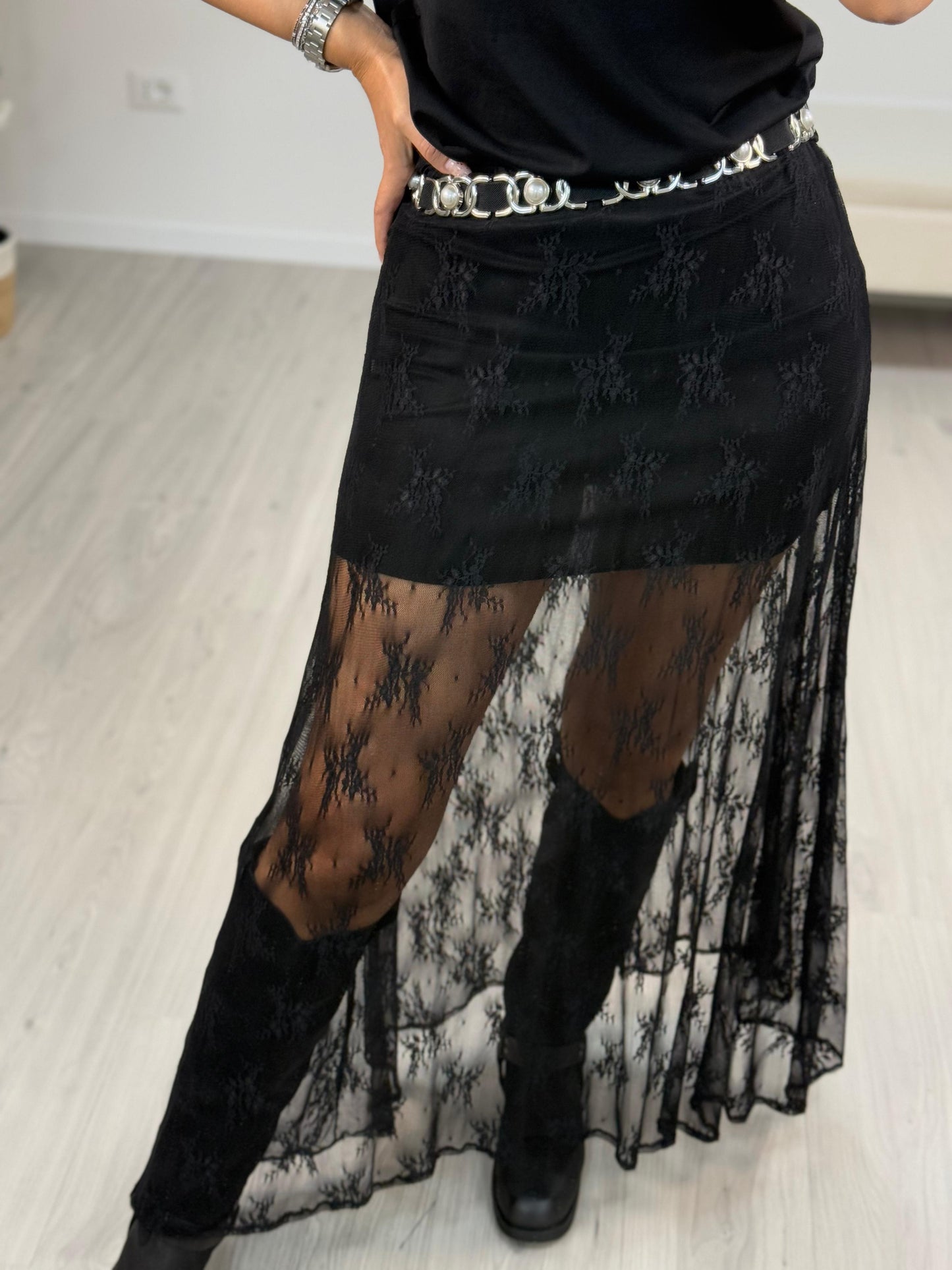 Gonna Pizzo Tensione In