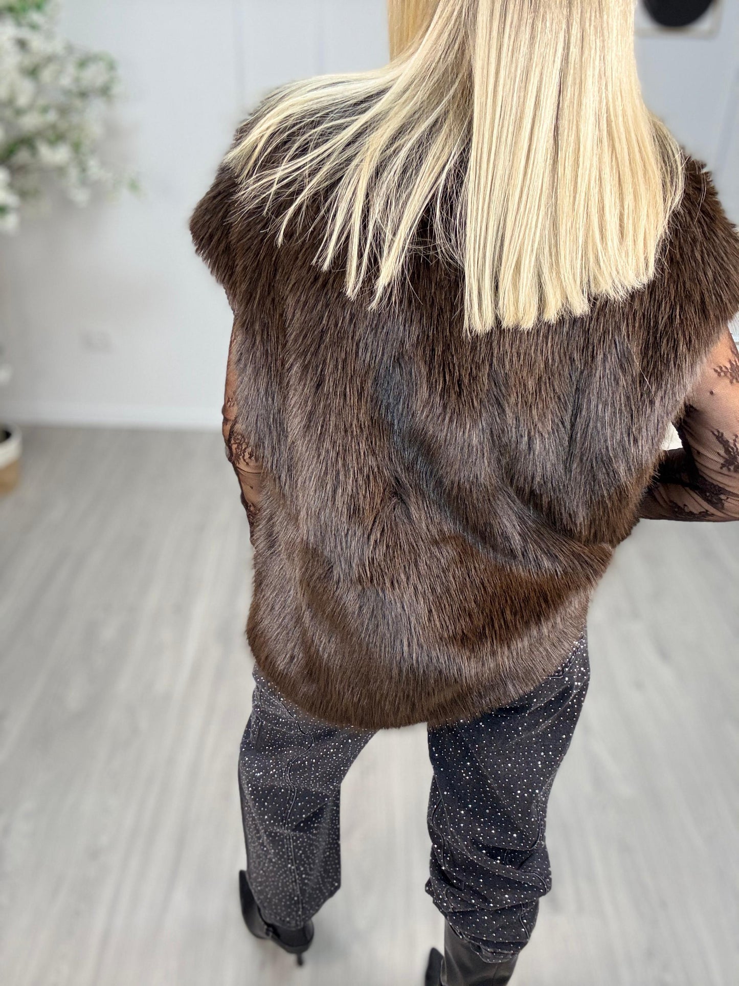 Gilet Ecopelliccia Souvenir