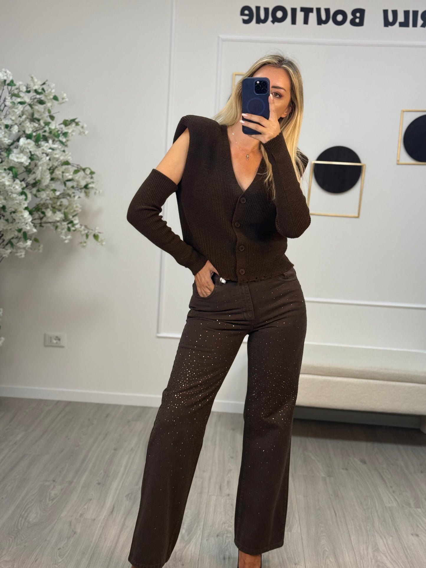 Jeans Strass Moro Susy Mix