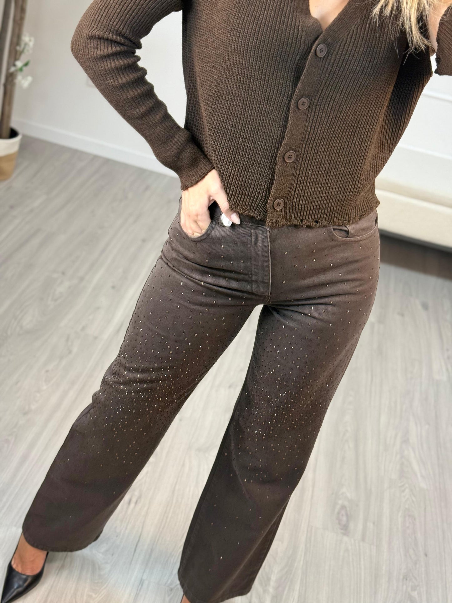 Jeans Strass Moro Susy Mix