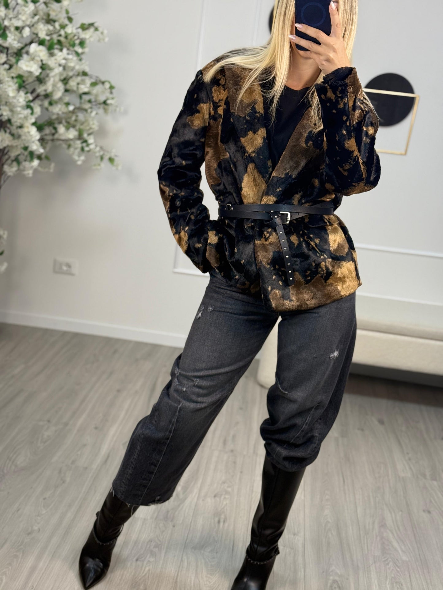 Jeans Barbara Nero Haveone