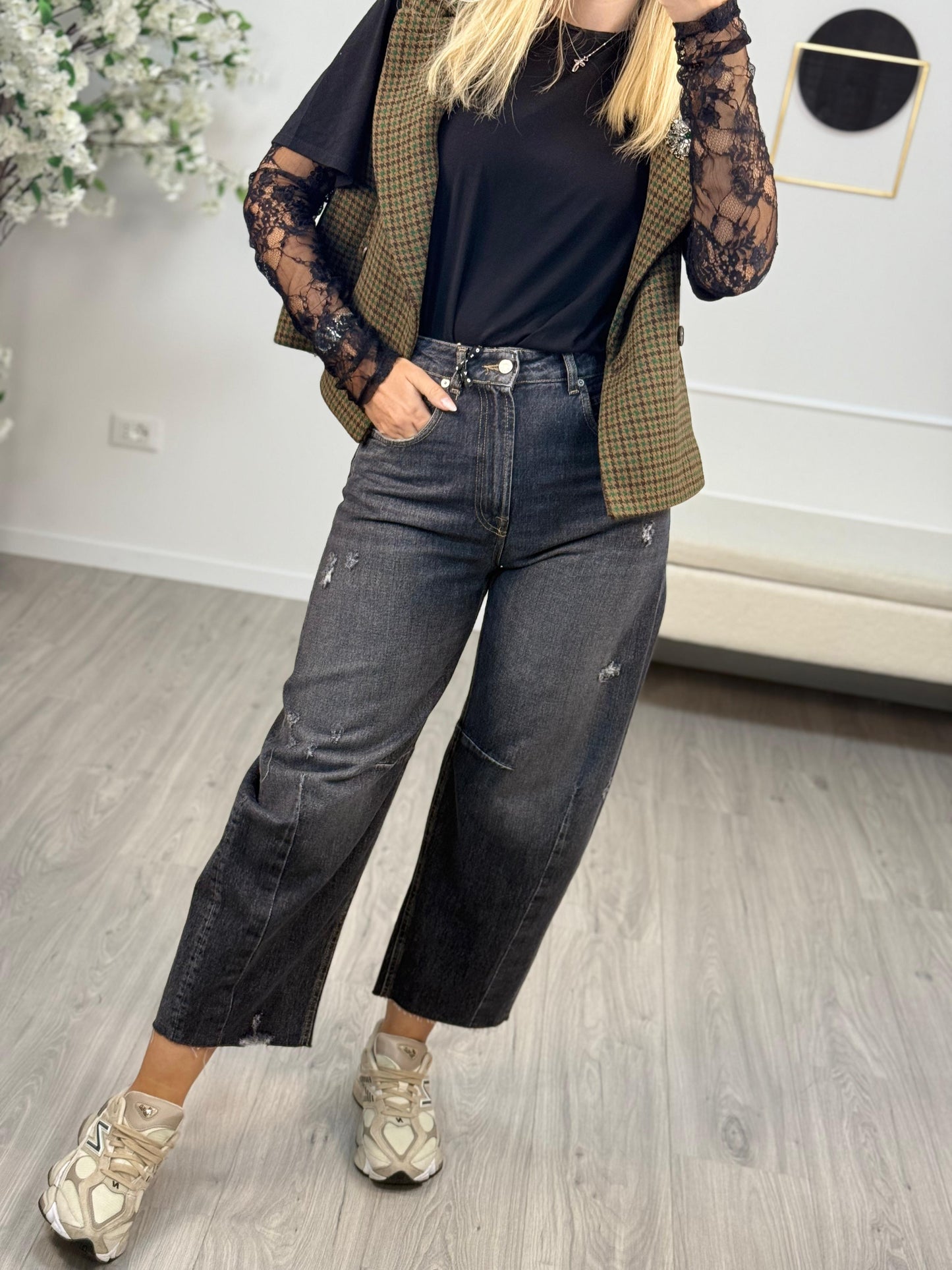 Jeans Barbara Nero Haveone