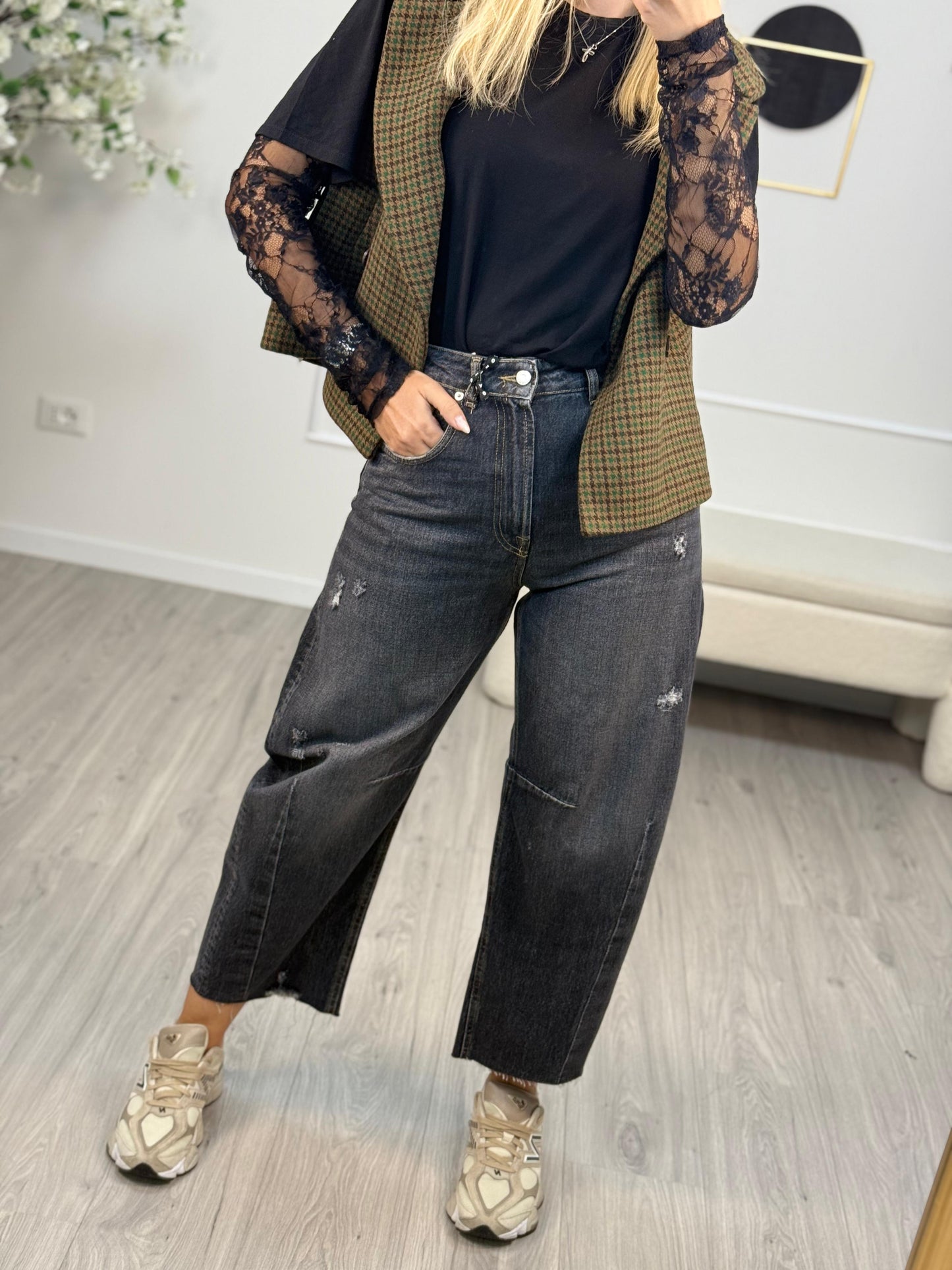 Jeans Barbara Nero Haveone