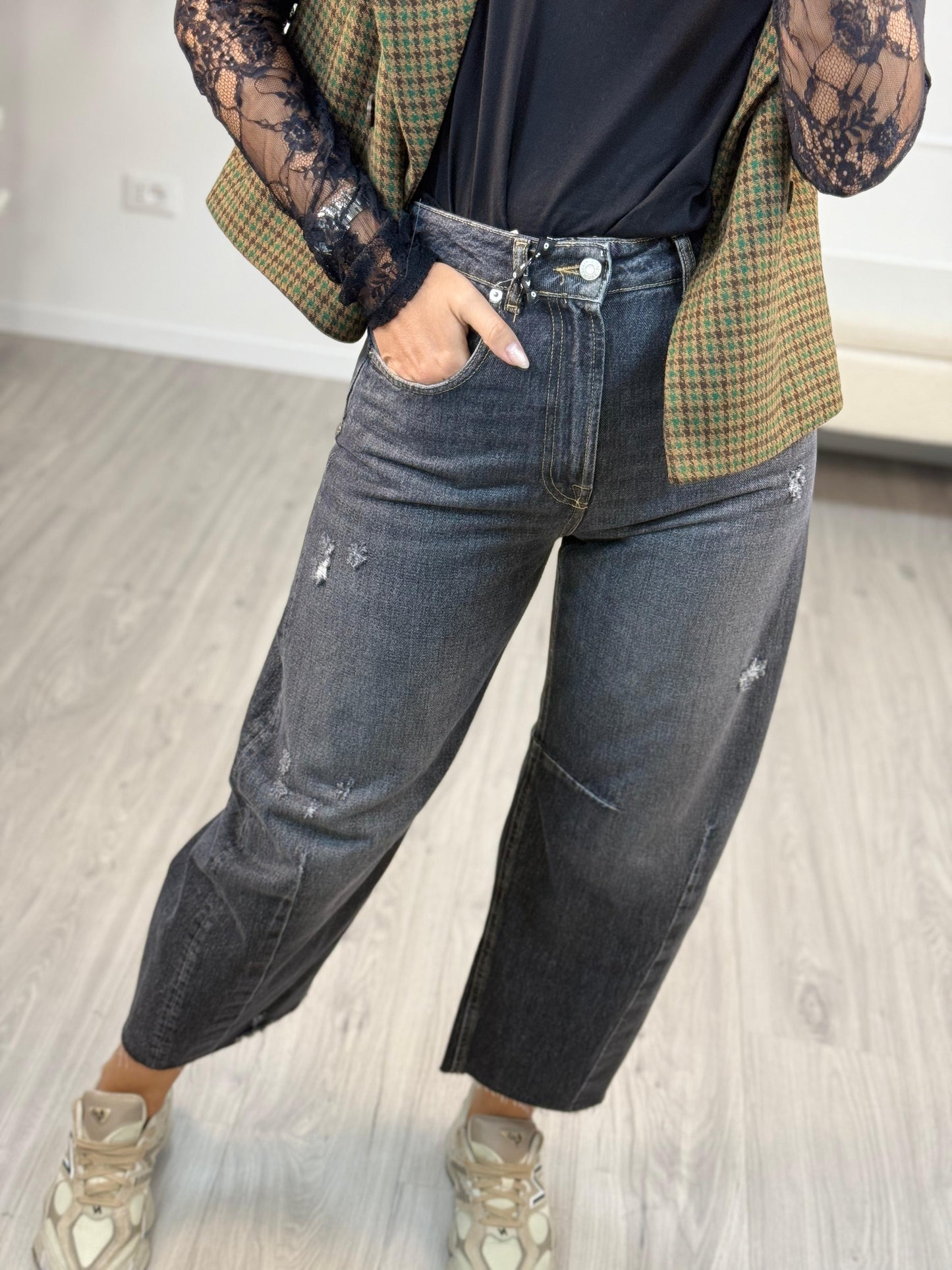 Jeans Barbara Nero Haveone