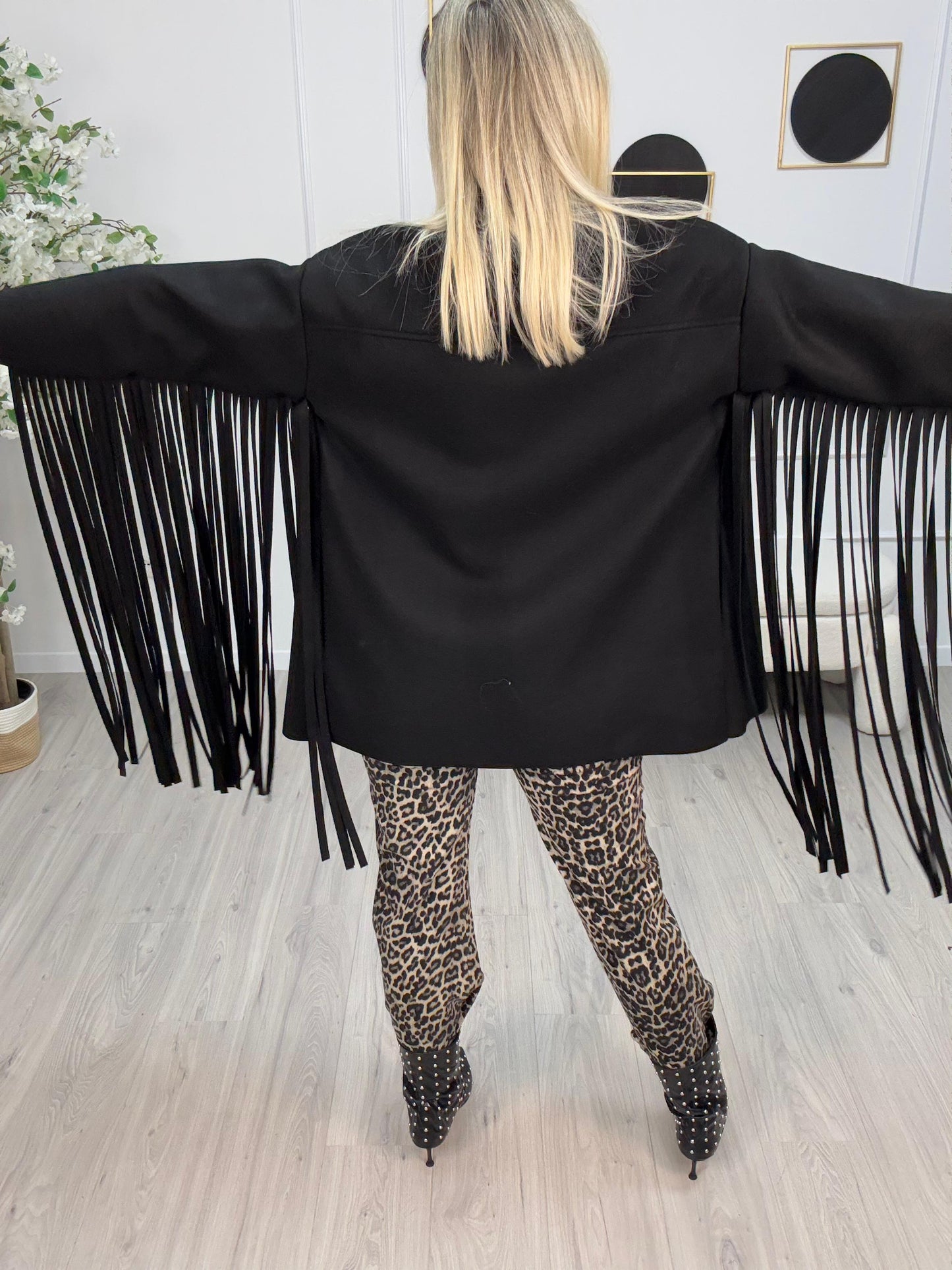 Cappotto Frange Susy Mix