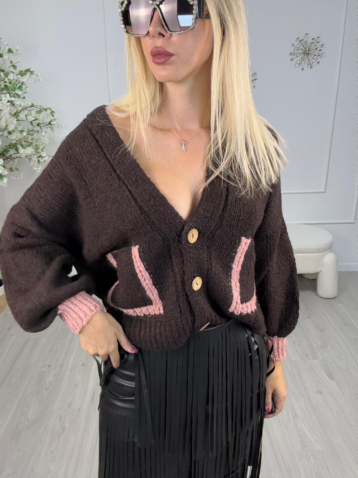 Cardigan Bicolore Haveone