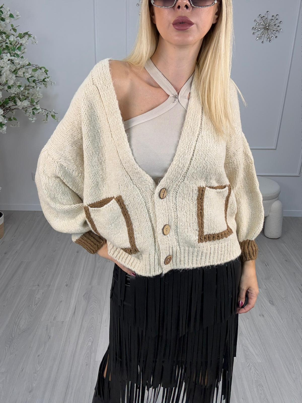 Cardigan Bicolore Haveone