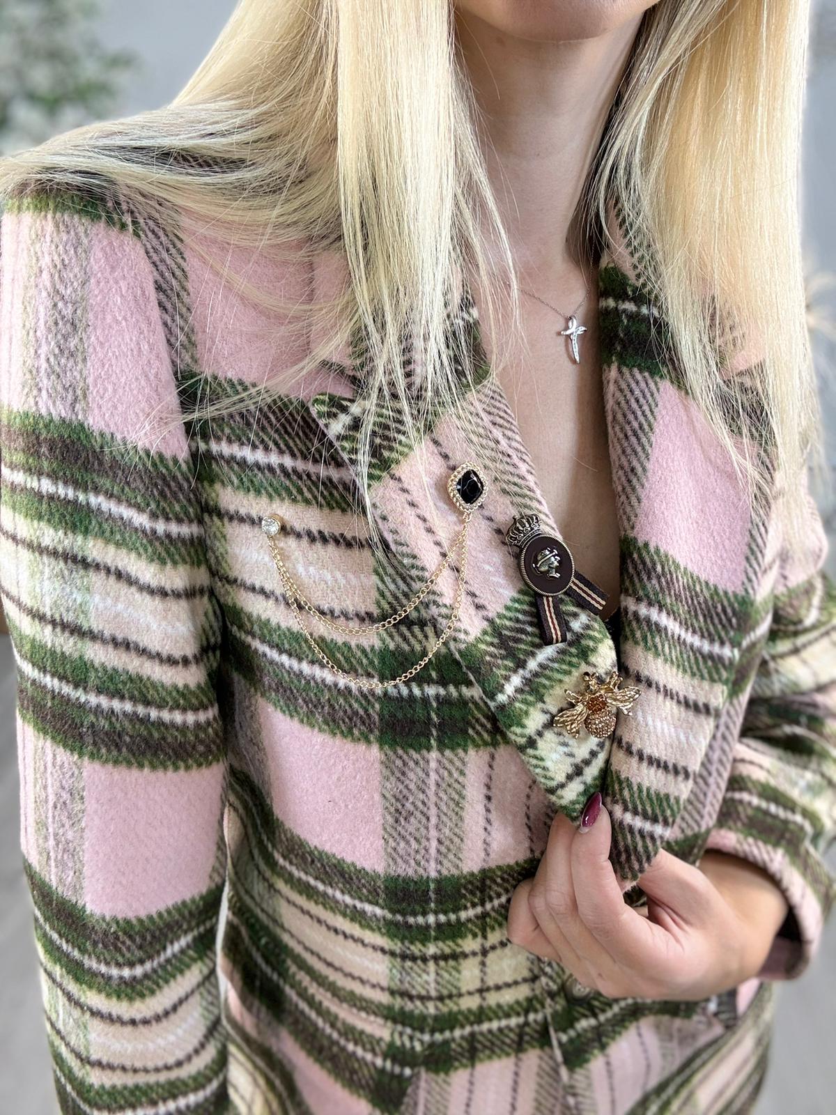 Giacca Over Con Spille Susy Mix