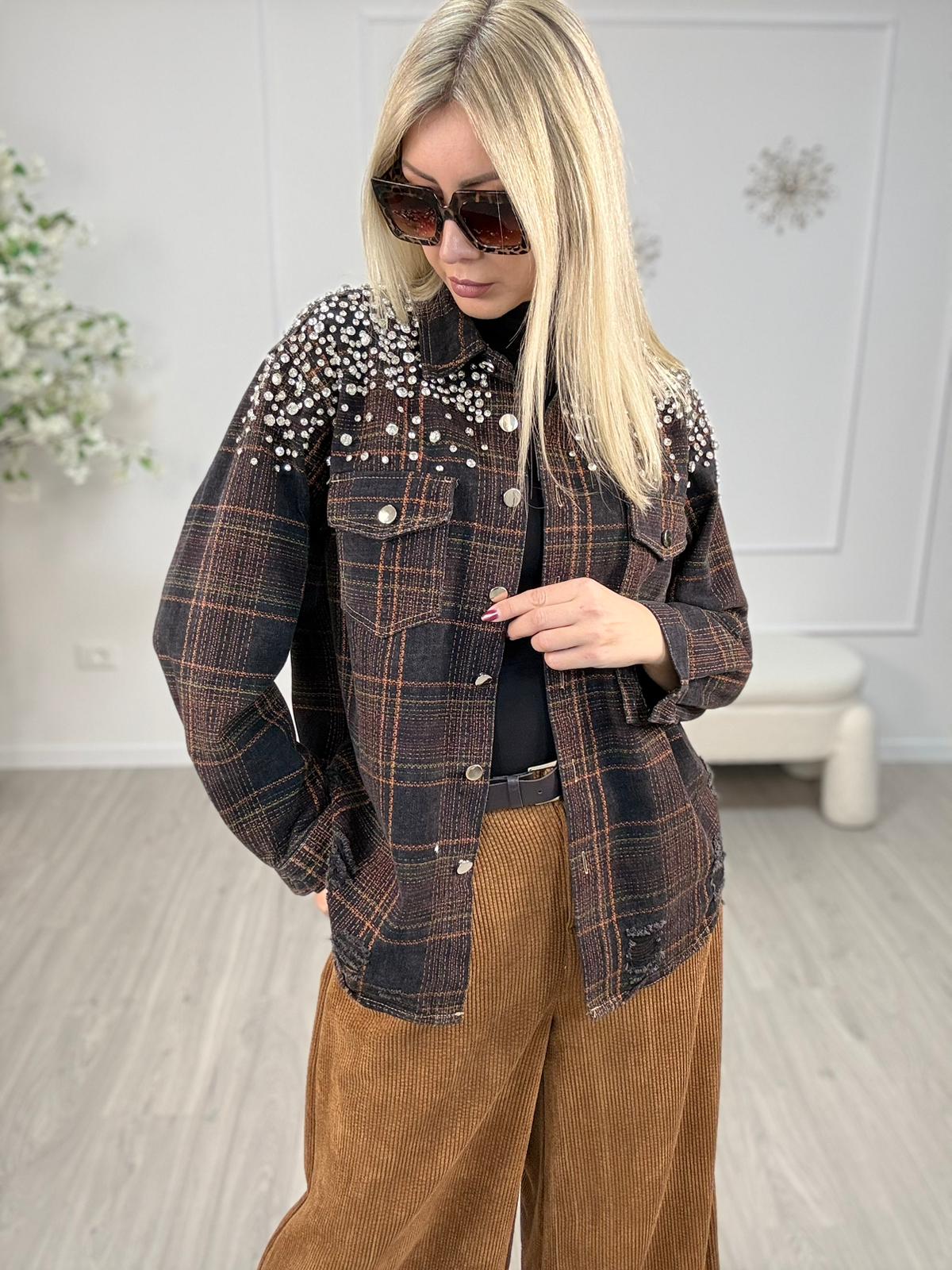 Camicia Strass - Dipinta a mano Corsaro