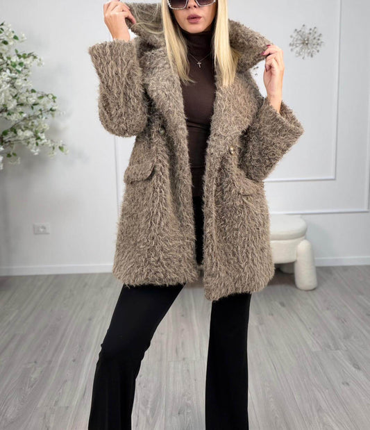 Cappottino Teddy Susy Mix Donna - Eleganza e Comfort